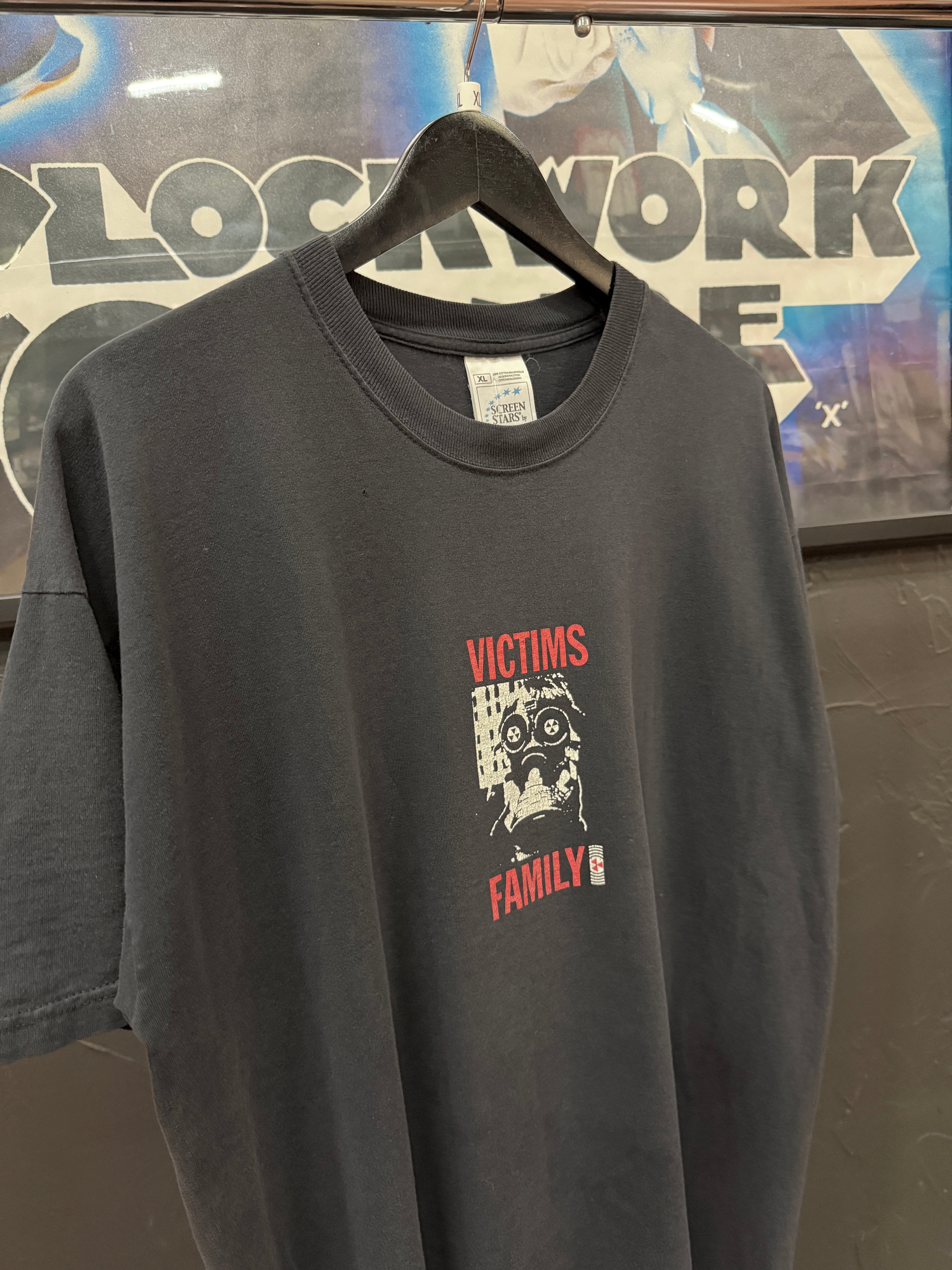 90s Victims Family Punk Band Tee Sz XL