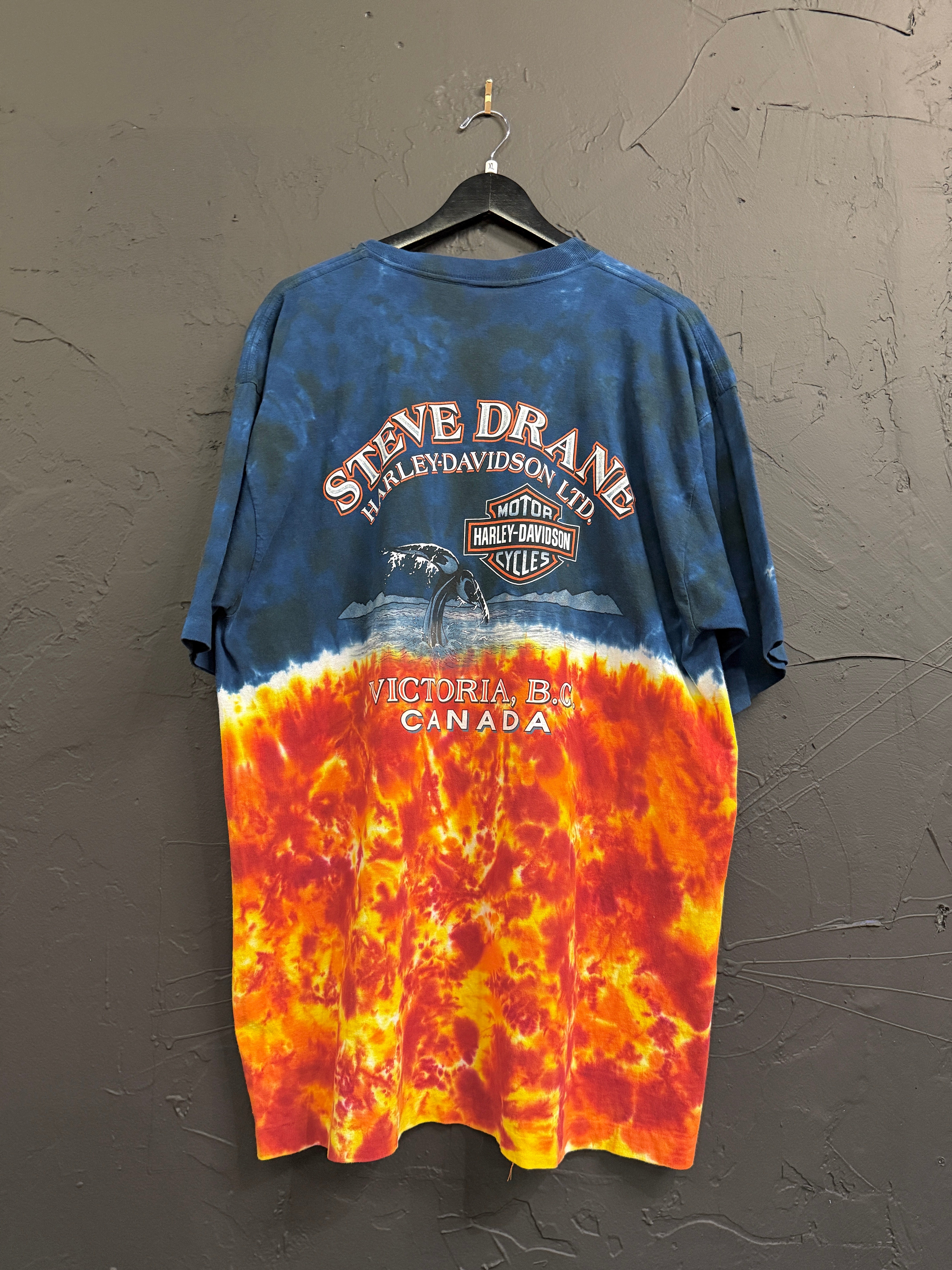 2005 Harley Davidson Phoenix Tie Dye Tee Sz XL