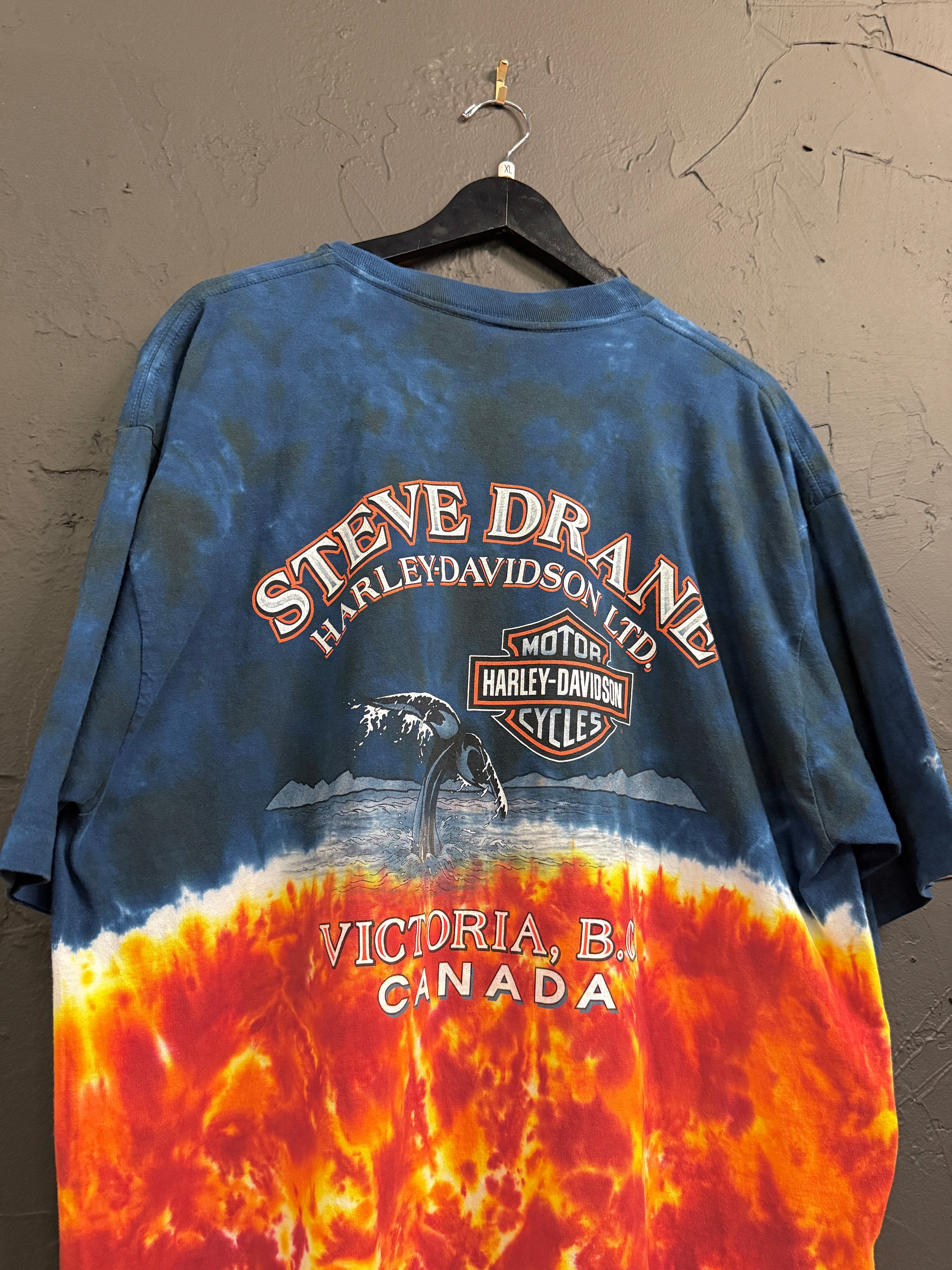2005 Harley Davidson Phoenix Tie Dye Tee Sz XL