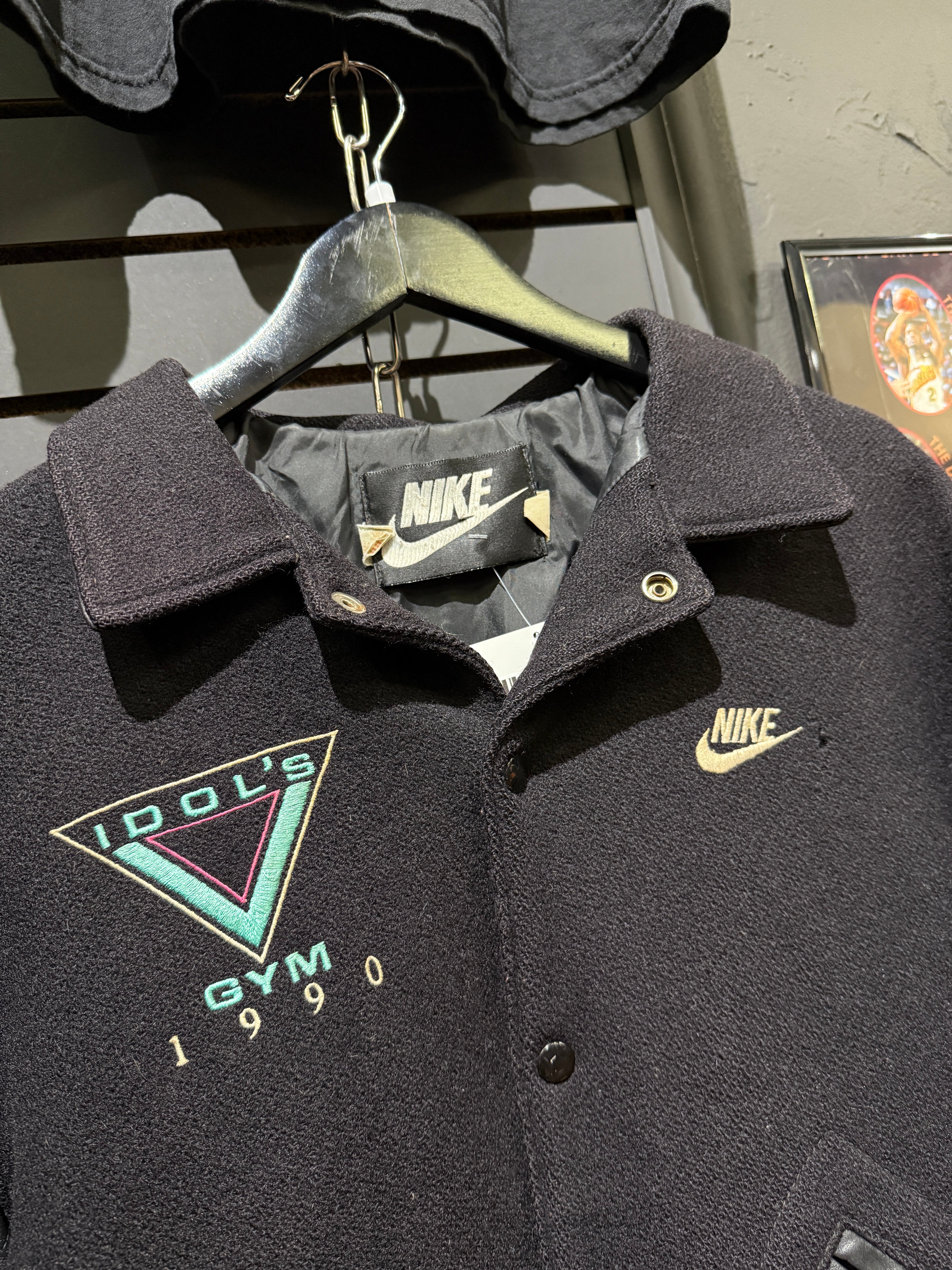 1990 Nike Billy Idol's Gym Varsity Jacket Sz M