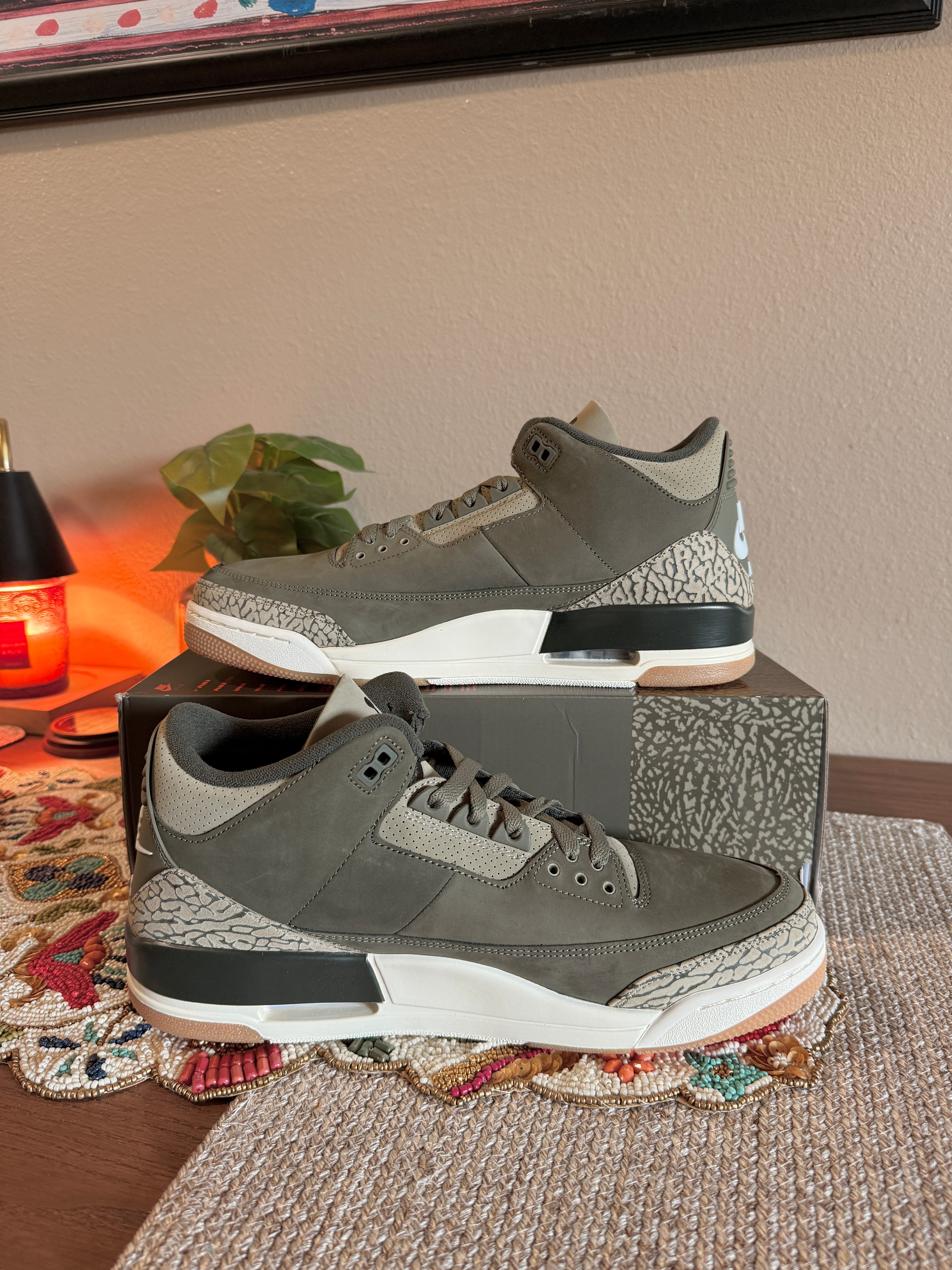 Jordan 3 Retro Family Affair Size 13 MISSING LID
