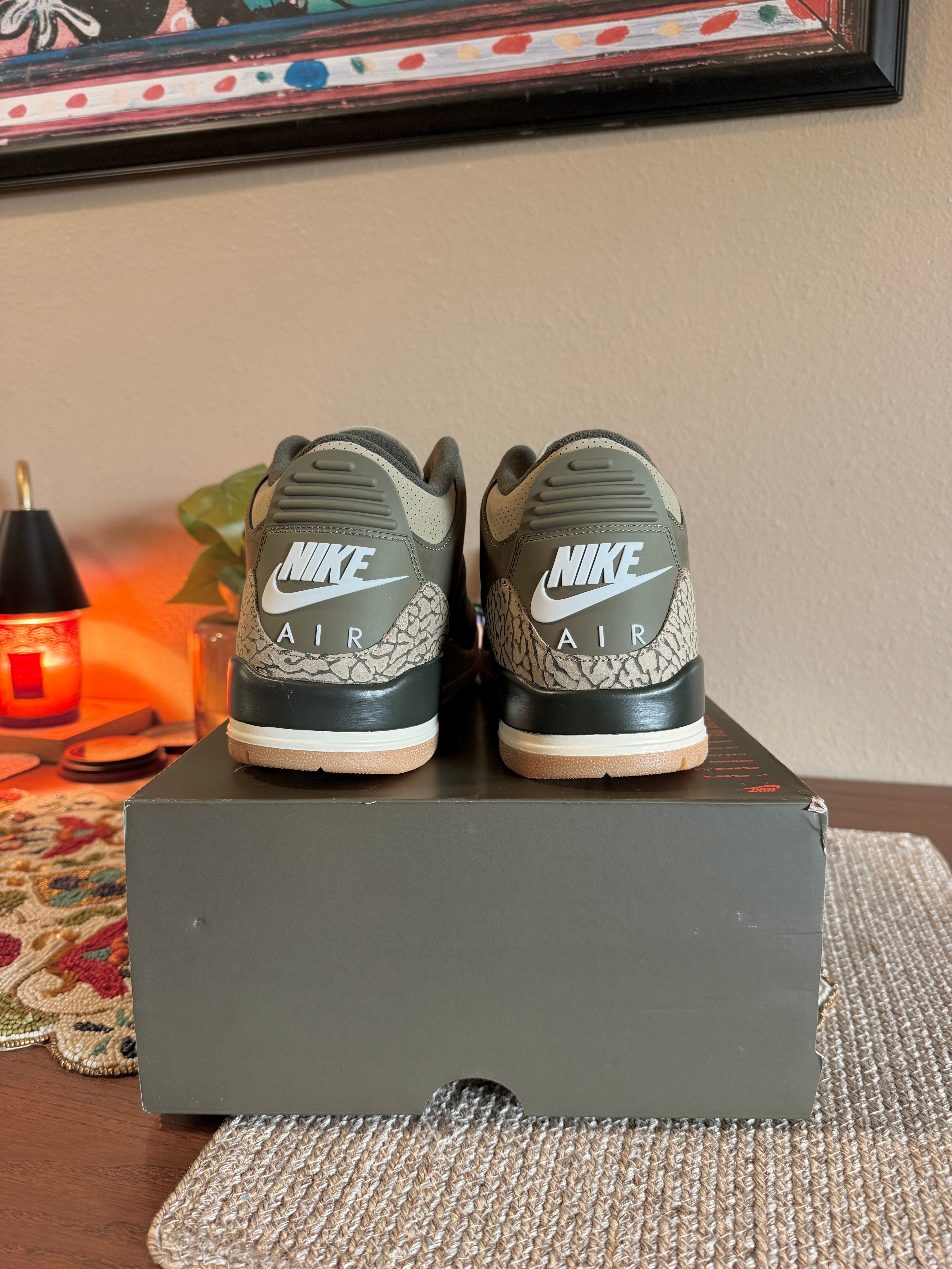 Jordan 3 Retro Family Affair Size 13 MISSING LID