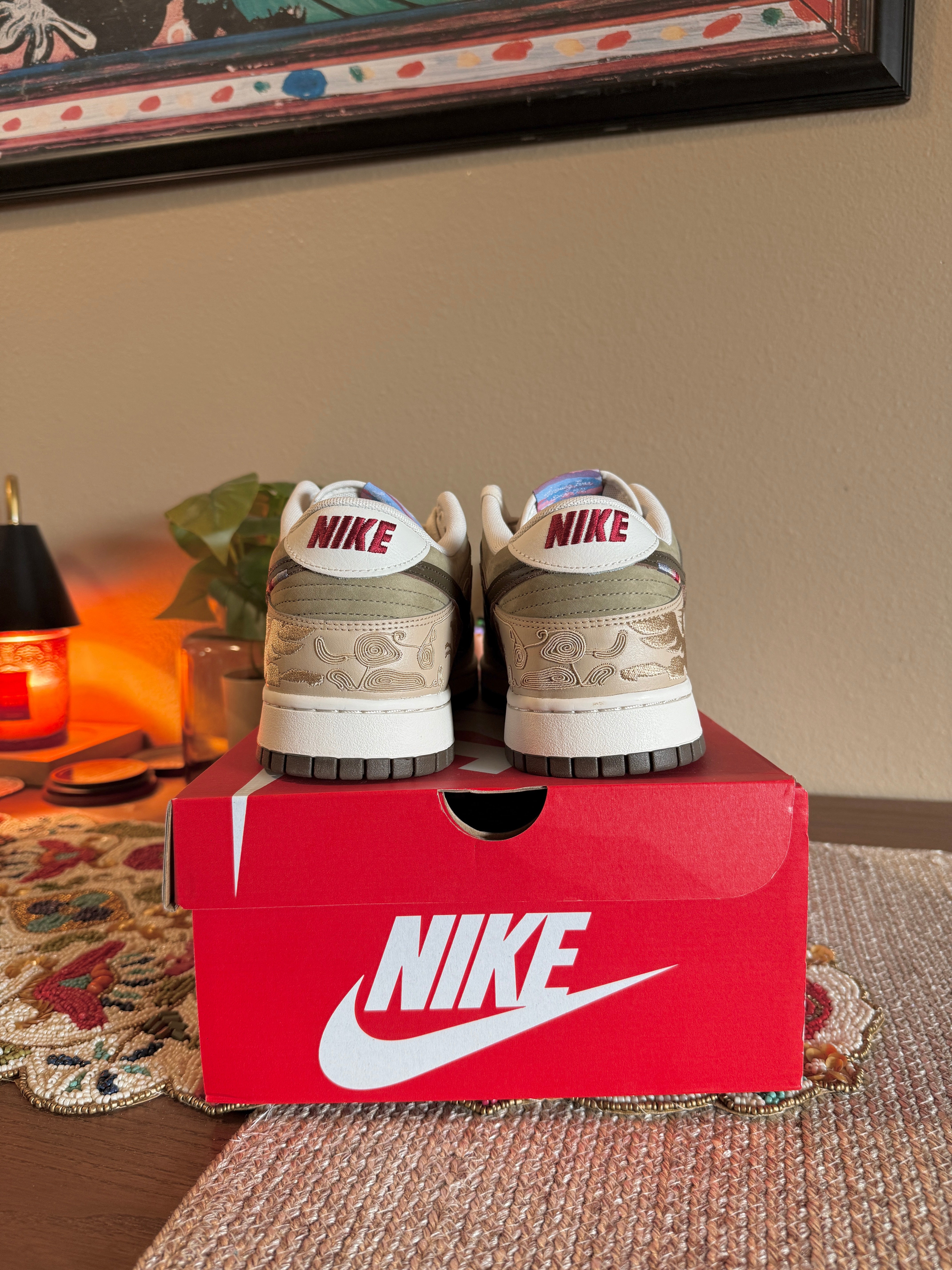 Nike Dunk Low Year of the Horse Pegasus Pack Linen Size 15