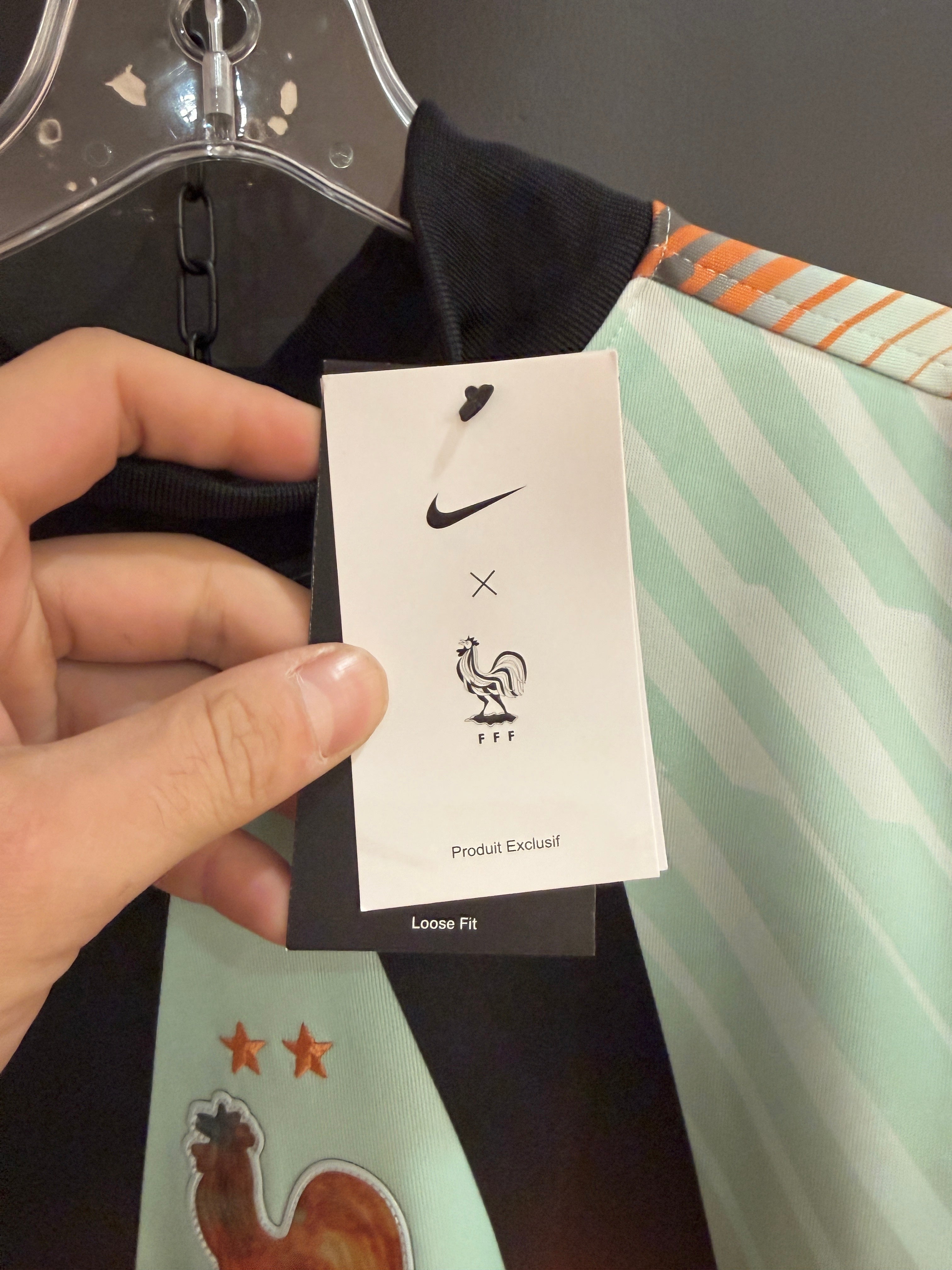 Nike France Goalkeeper Soccer Jersey Size M