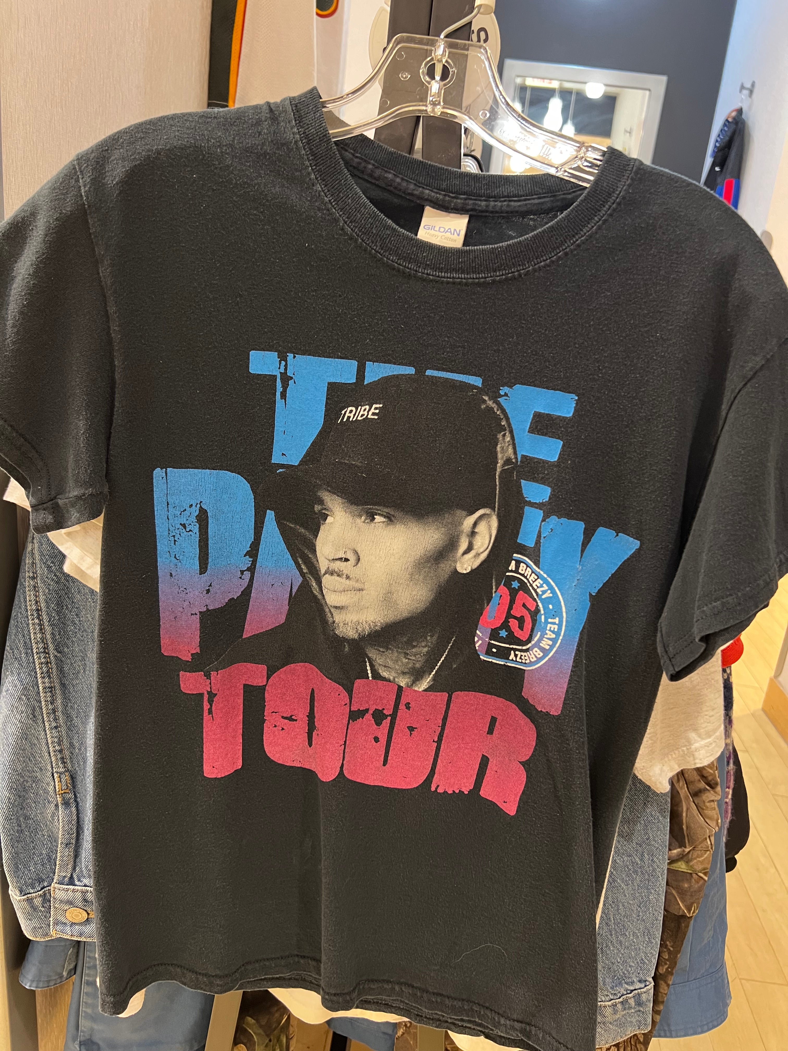 2017 Chris Brown The Party Tour Tee S