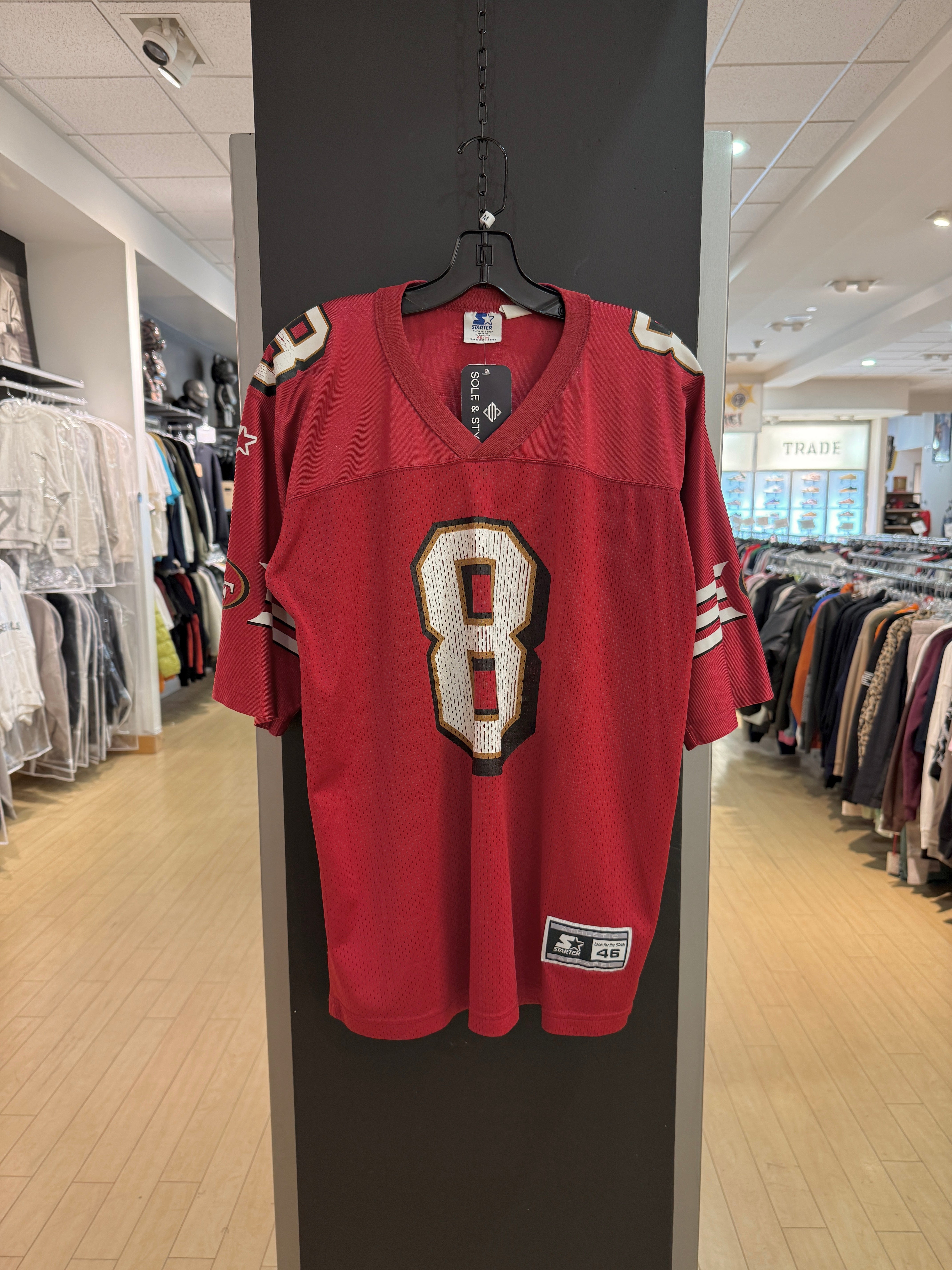 90s Steve Young Starter Red 49ers Jersey Size M