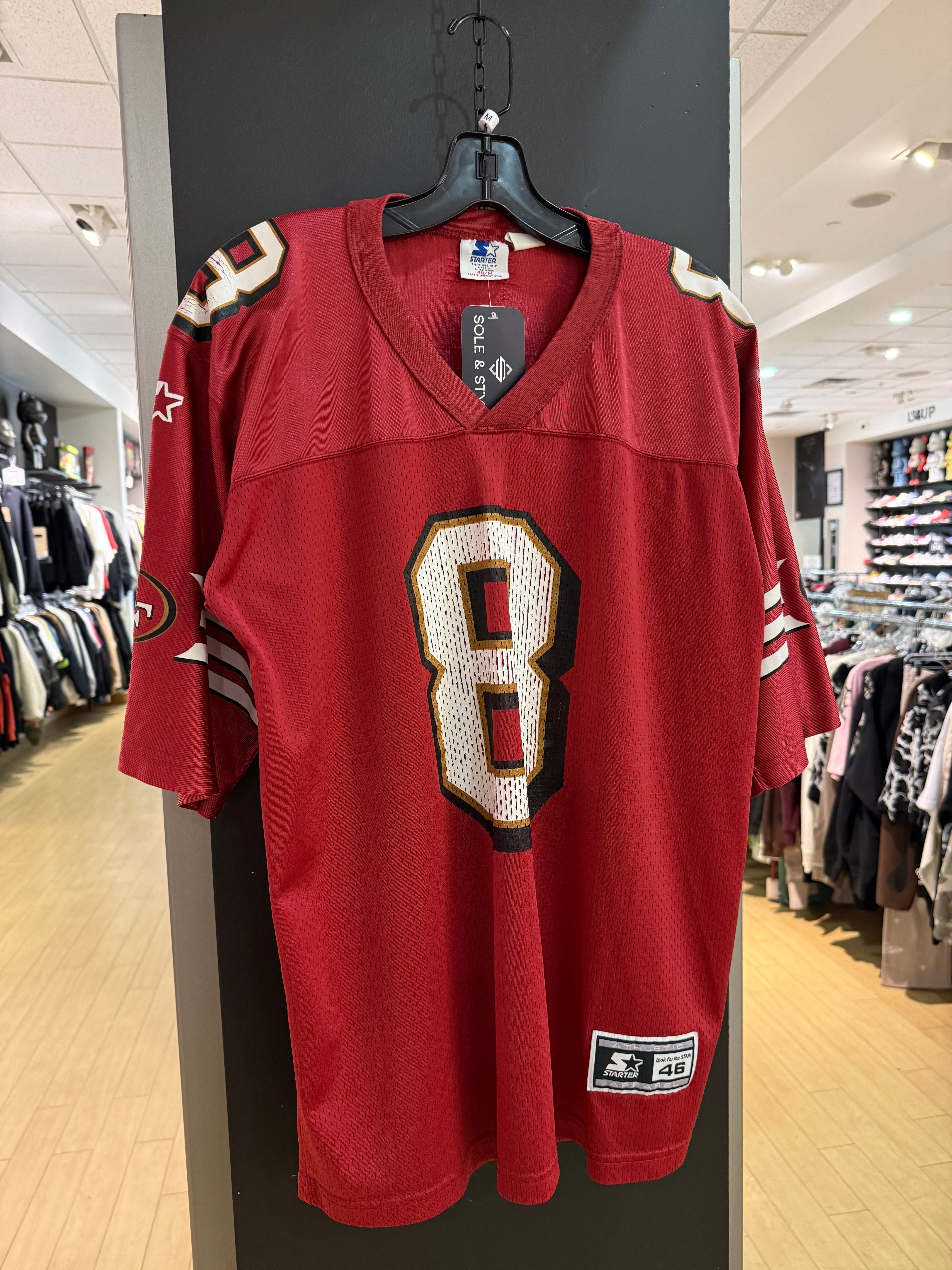 90s Steve Young Starter Red 49ers Jersey Size M