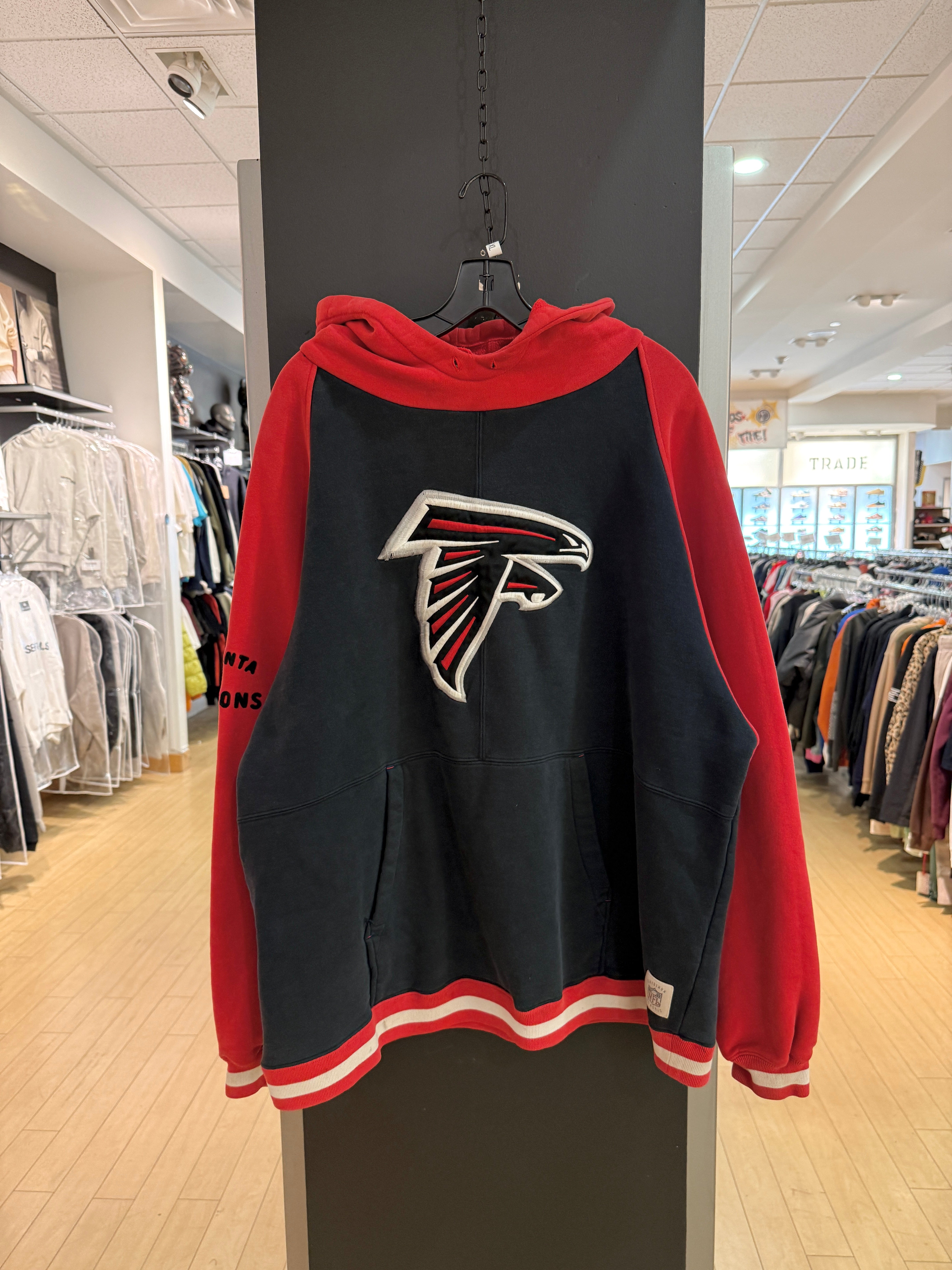 Y2K Atlanta Falcons Reebok Hoodie Size XL