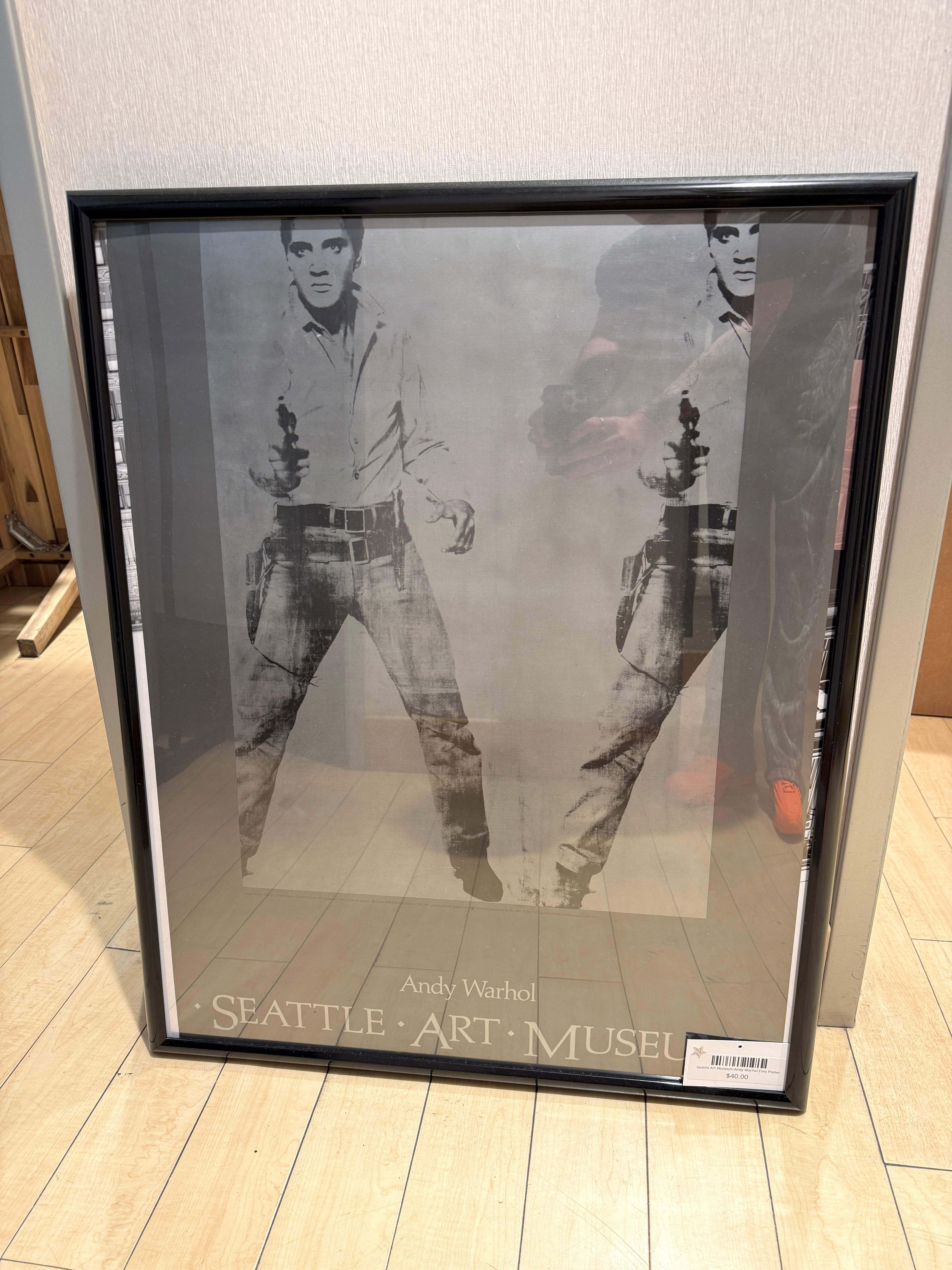 Seattle Art Museum Andy Warhol Elvis Poster
