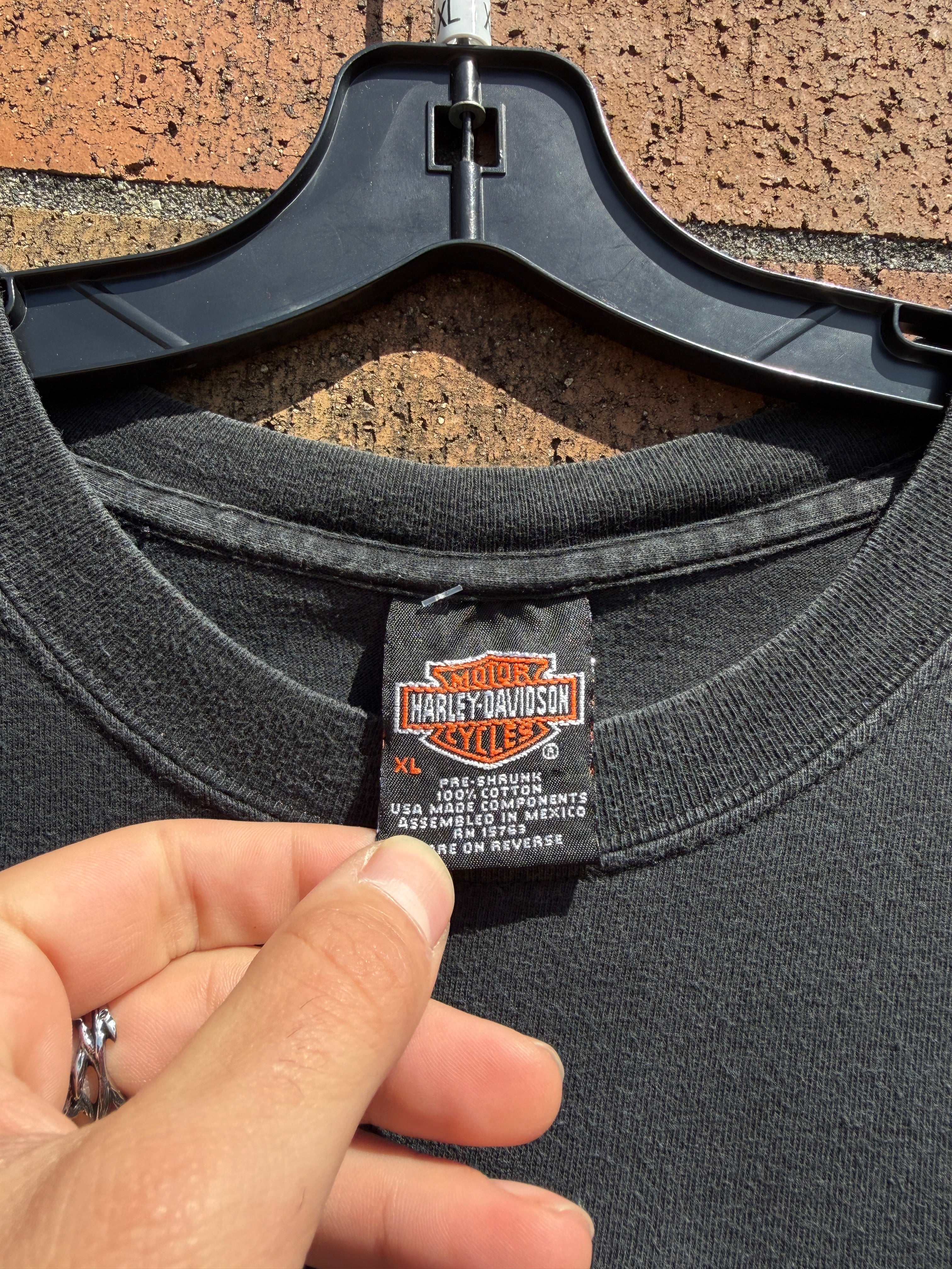 2001 Harley Davidson Sturgis Casper Gilette Tee Sz XL