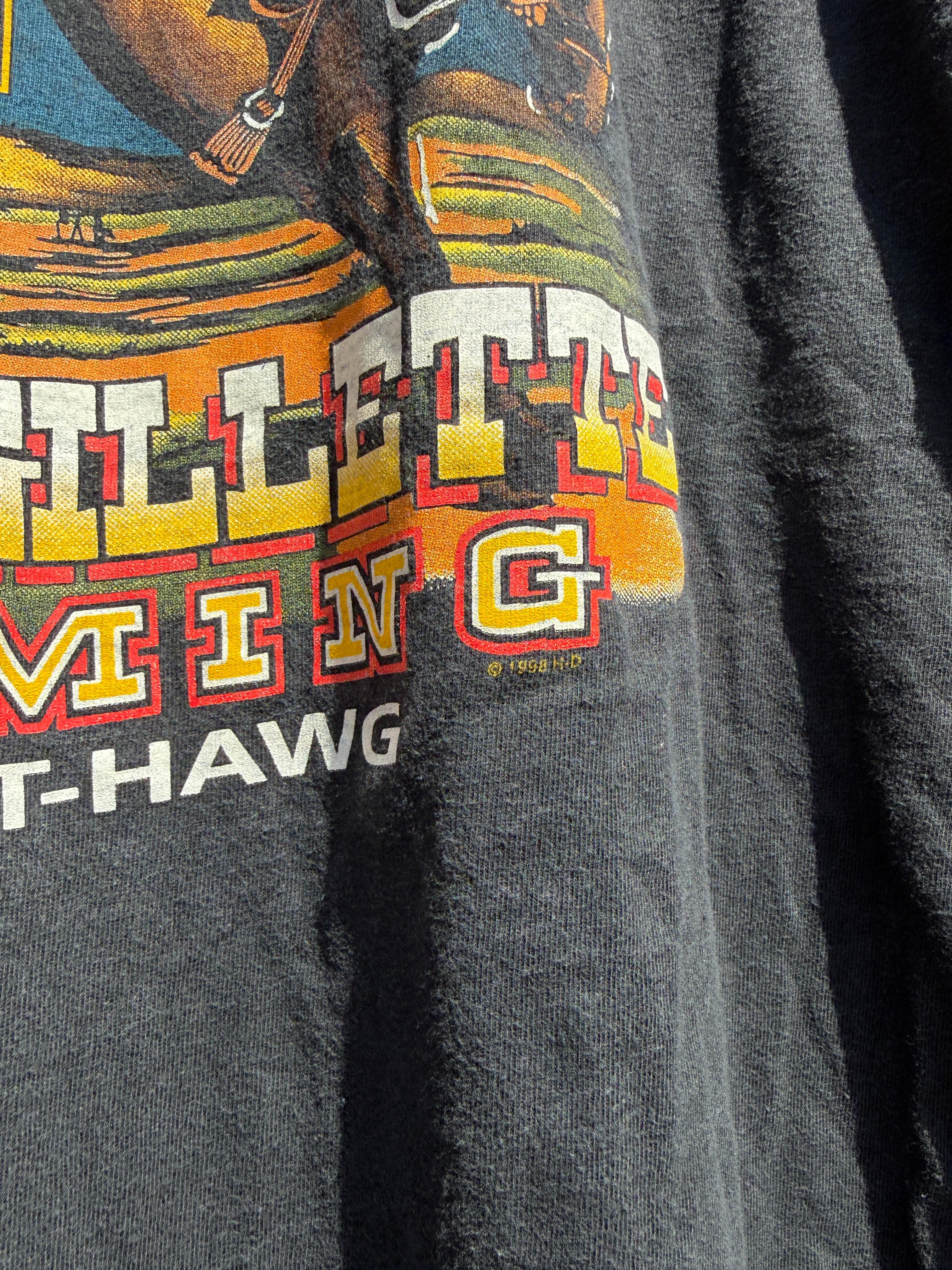 2001 Harley Davidson Sturgis Casper Gilette Tee Sz XL