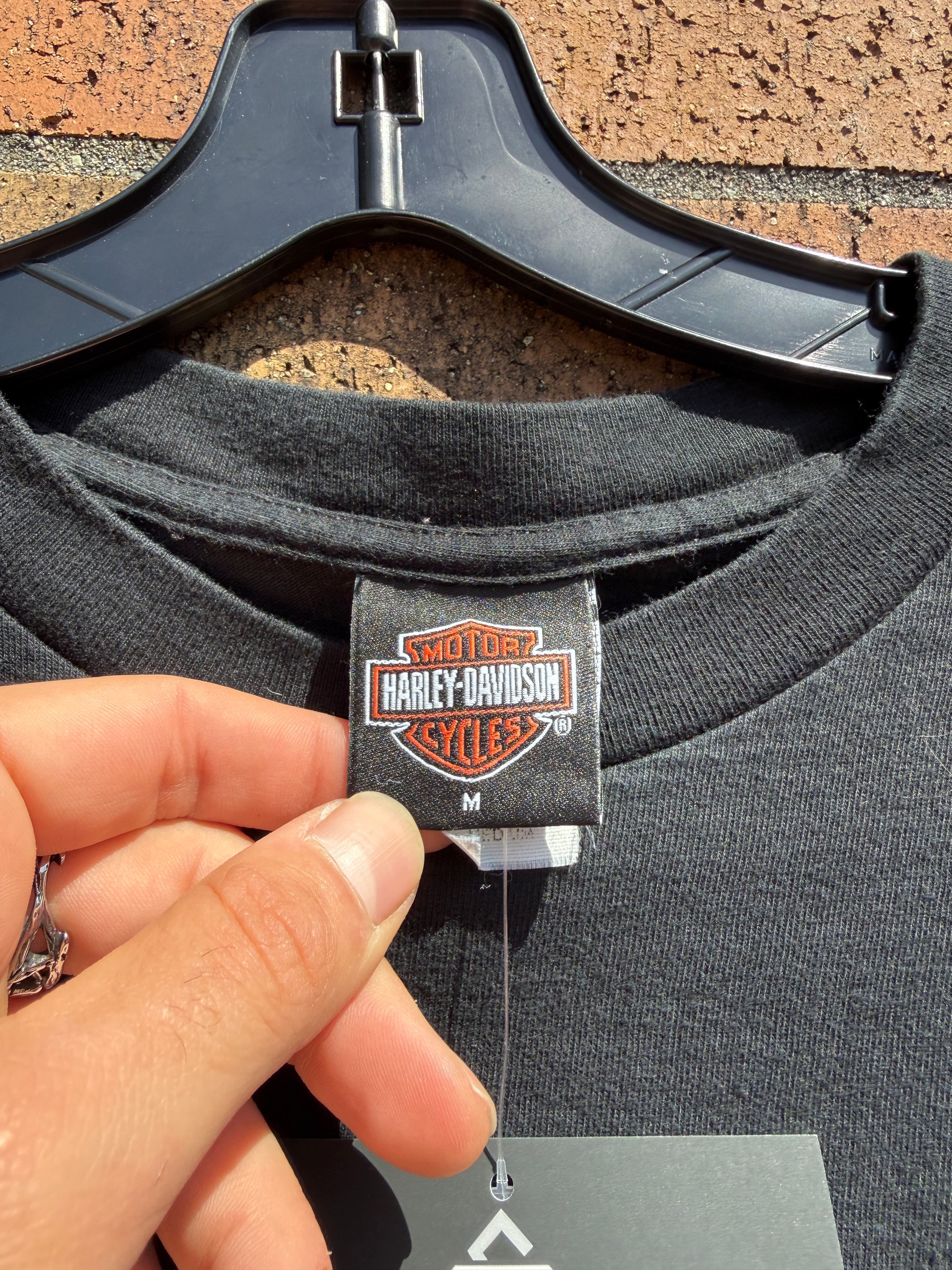 2002 Harley Davidson Michaels CA Tee Sz M
