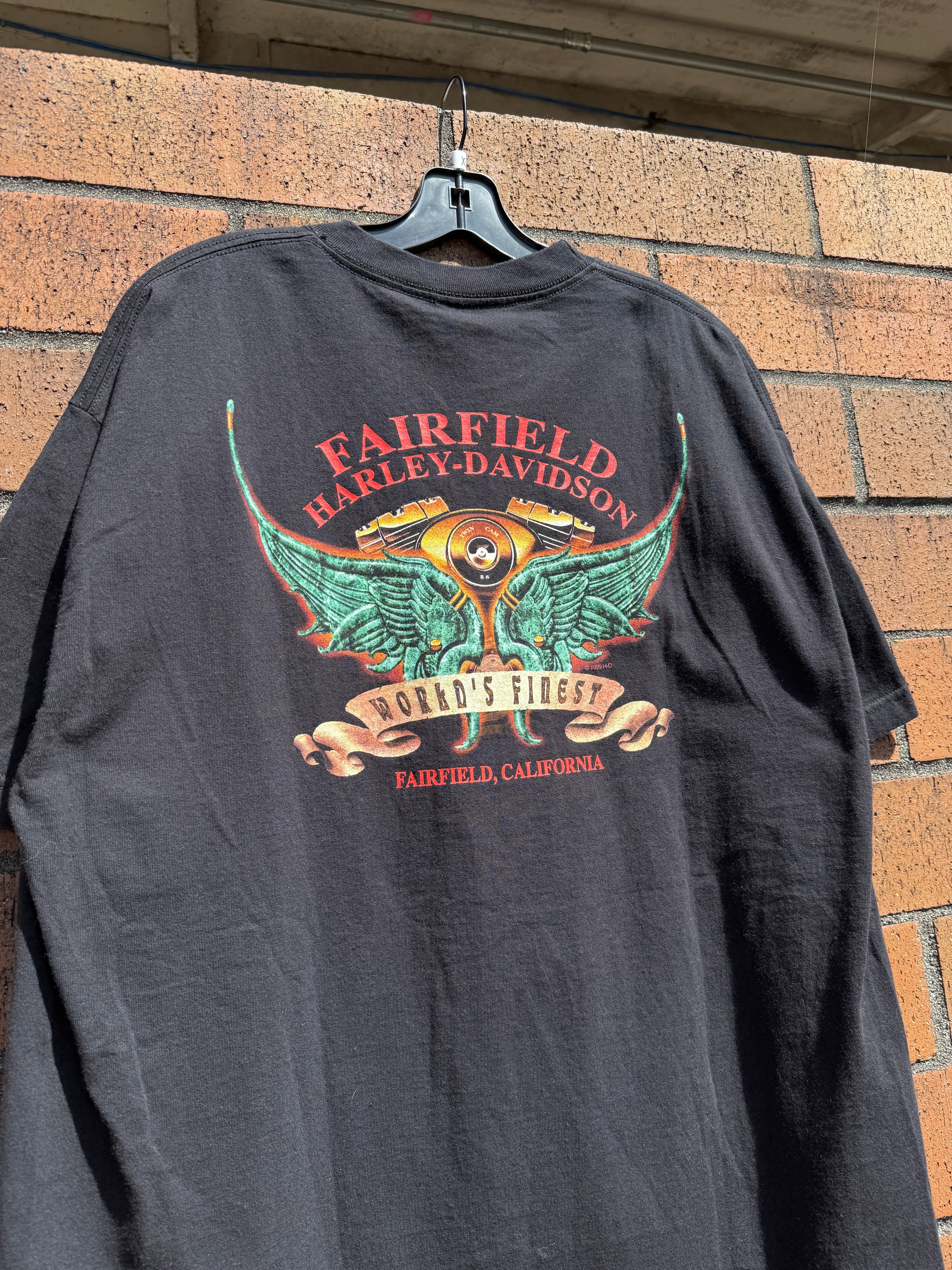 2000 Harley Davidson Fairfield Tee Size XL