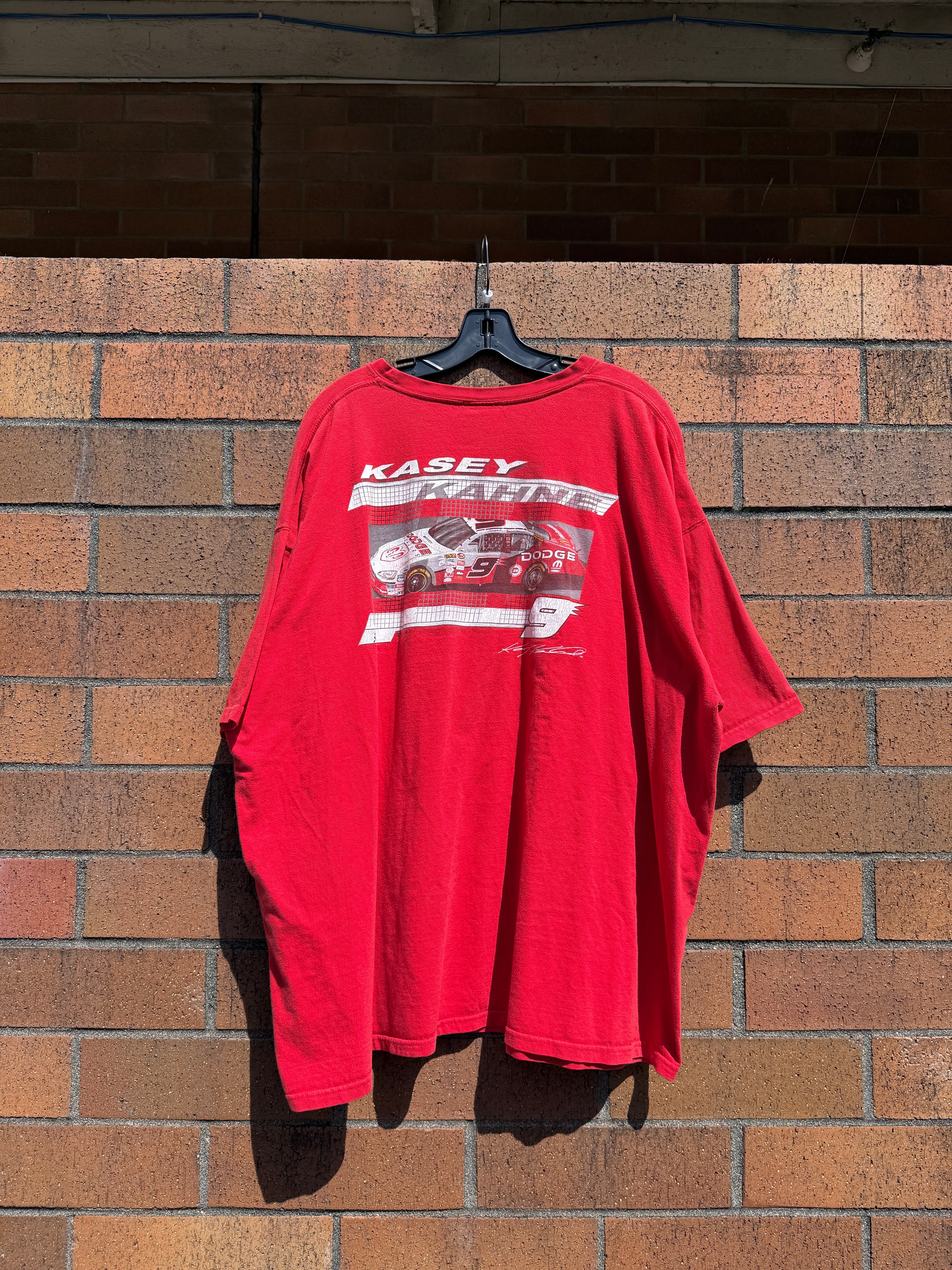 Y2K Kasey Kahne Red Chase Authentics Tee Size 3XL