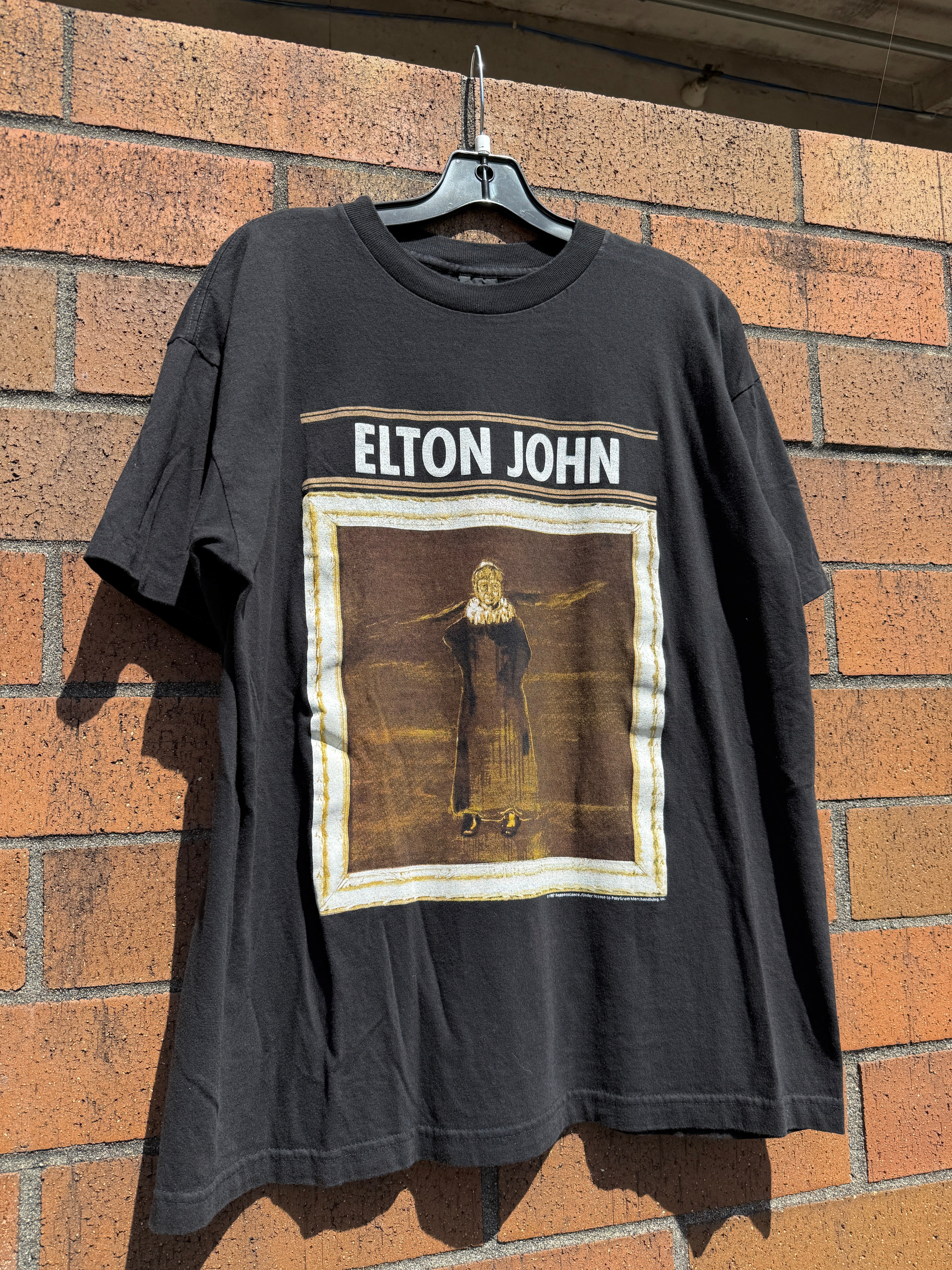 1997 Elton John The Big Picture Tour Tee Size L