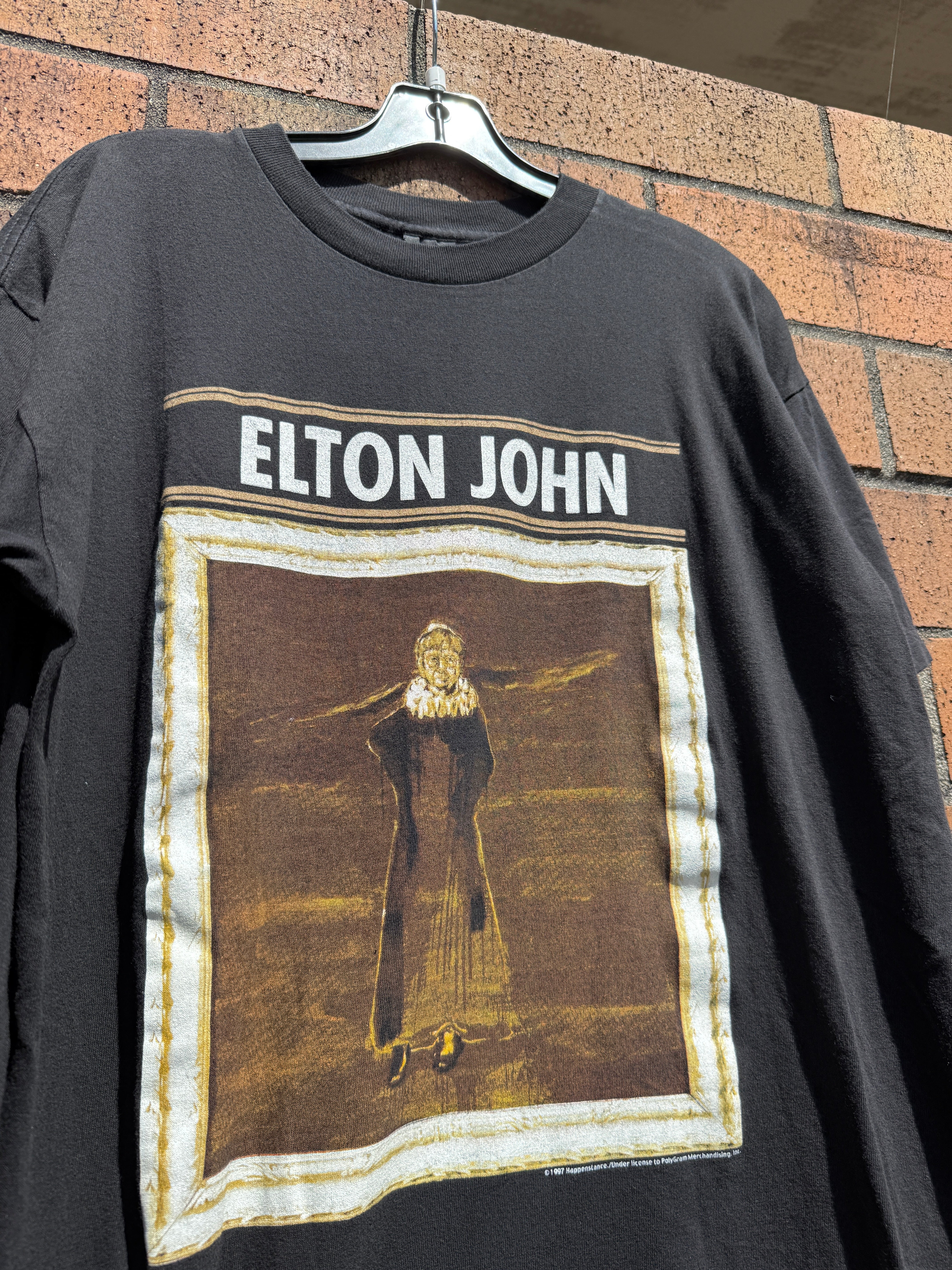 1997 Elton John The Big Picture Tour Tee Size L