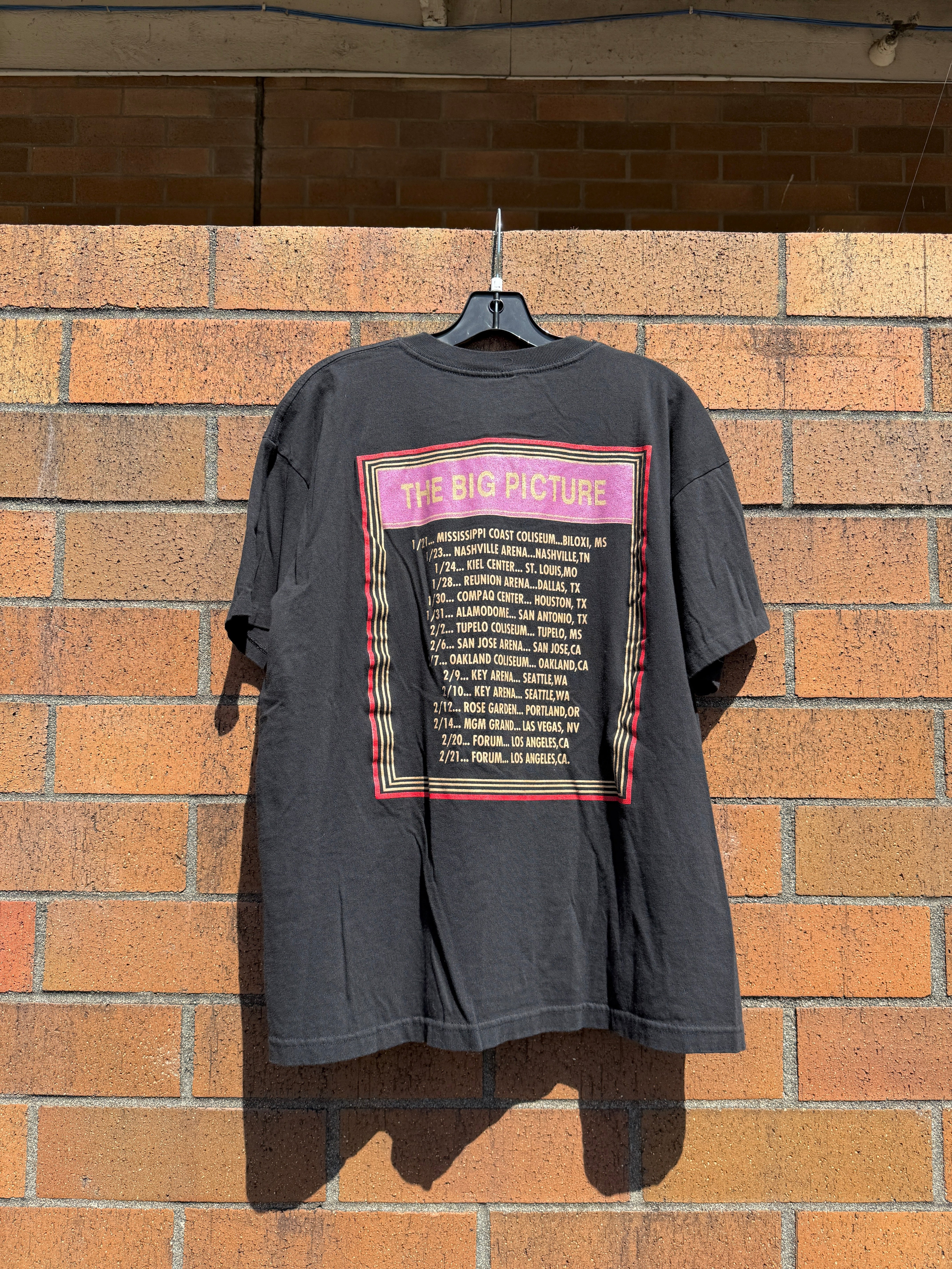 1997 Elton John The Big Picture Tour Tee Size L