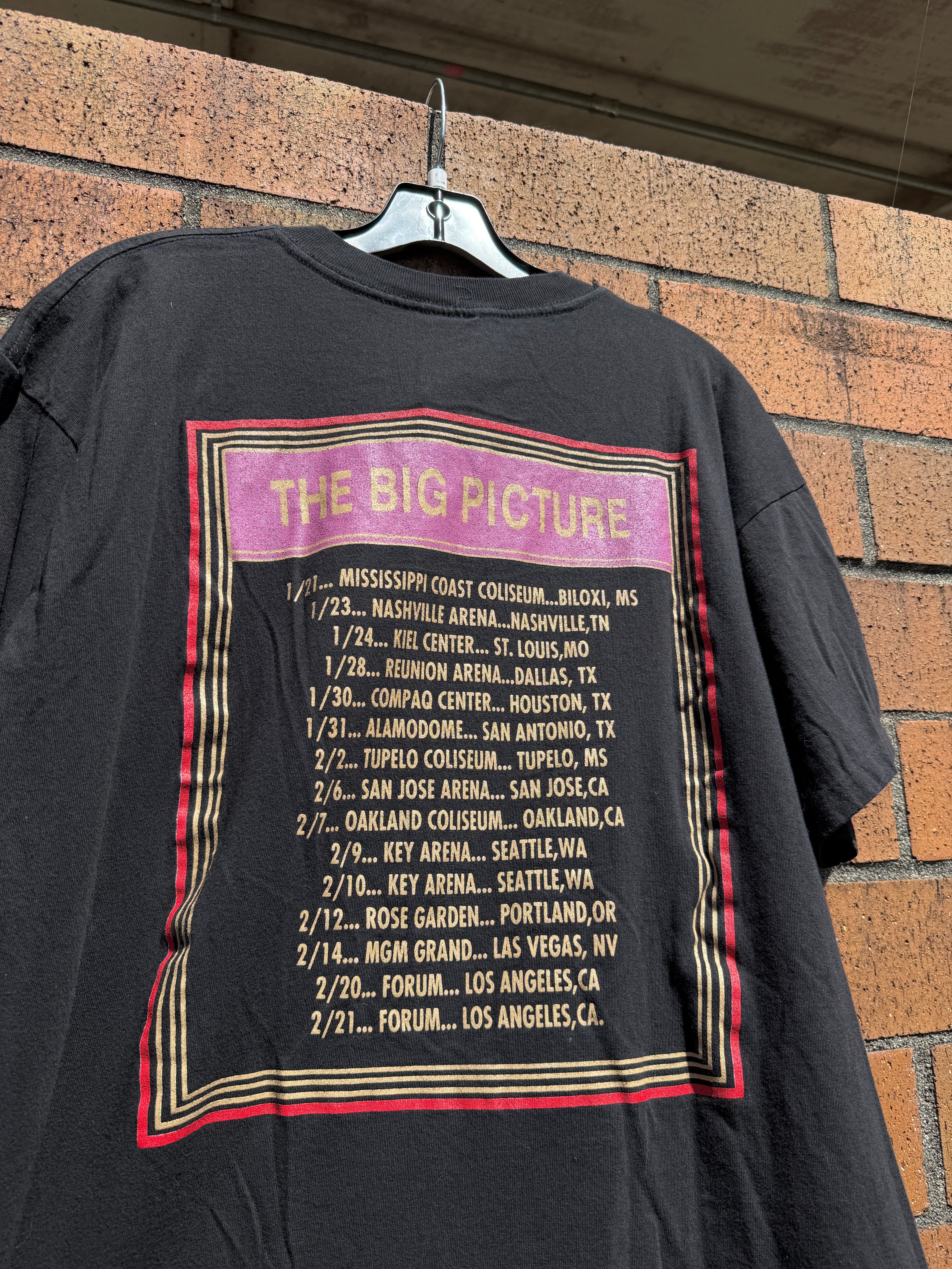 1997 Elton John The Big Picture Tour Tee Size L