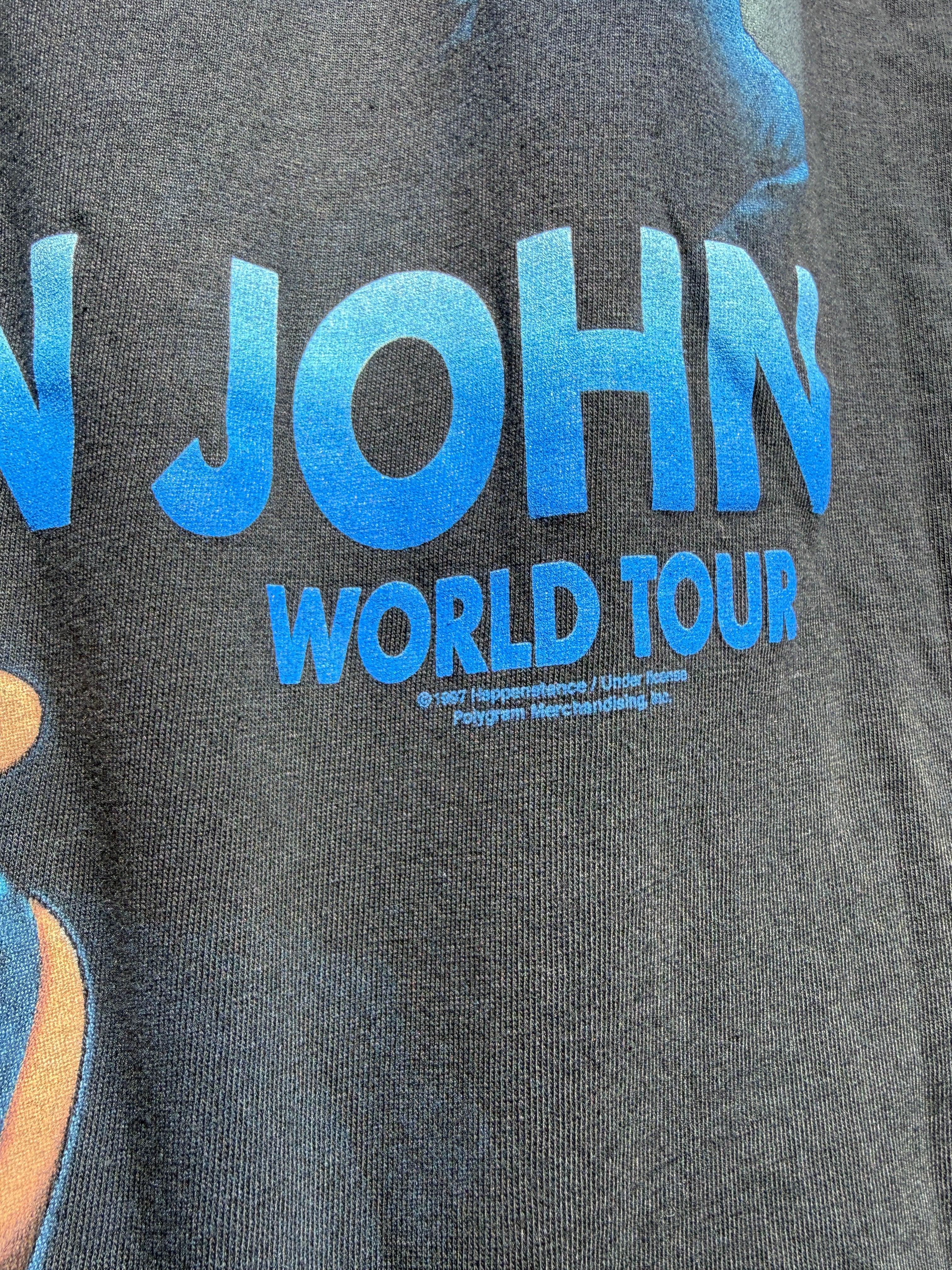 1997 Elton John World Tour Tee Size L
