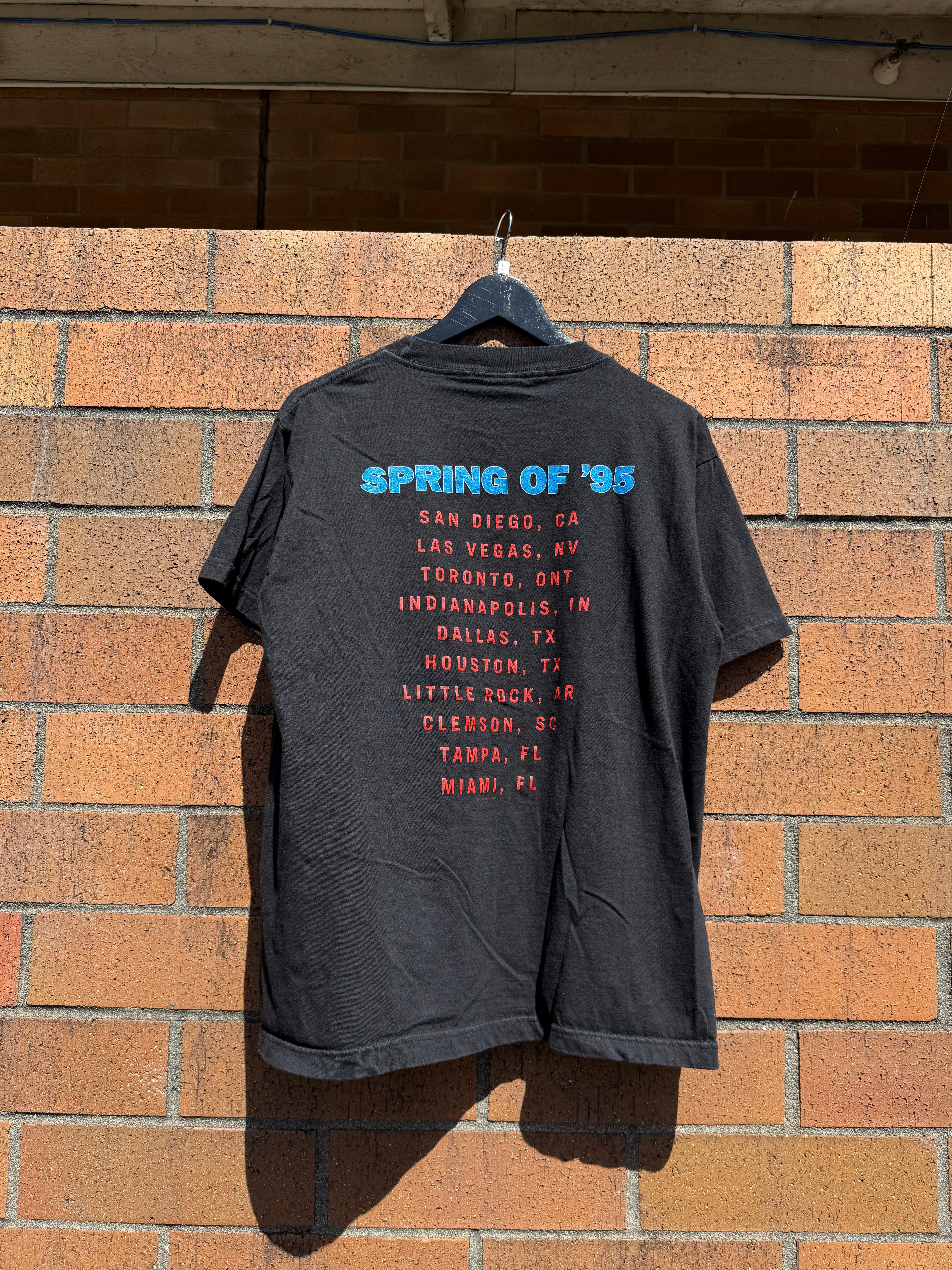 1995 Elton John / Billy Idol Spring Tour Tee Size L