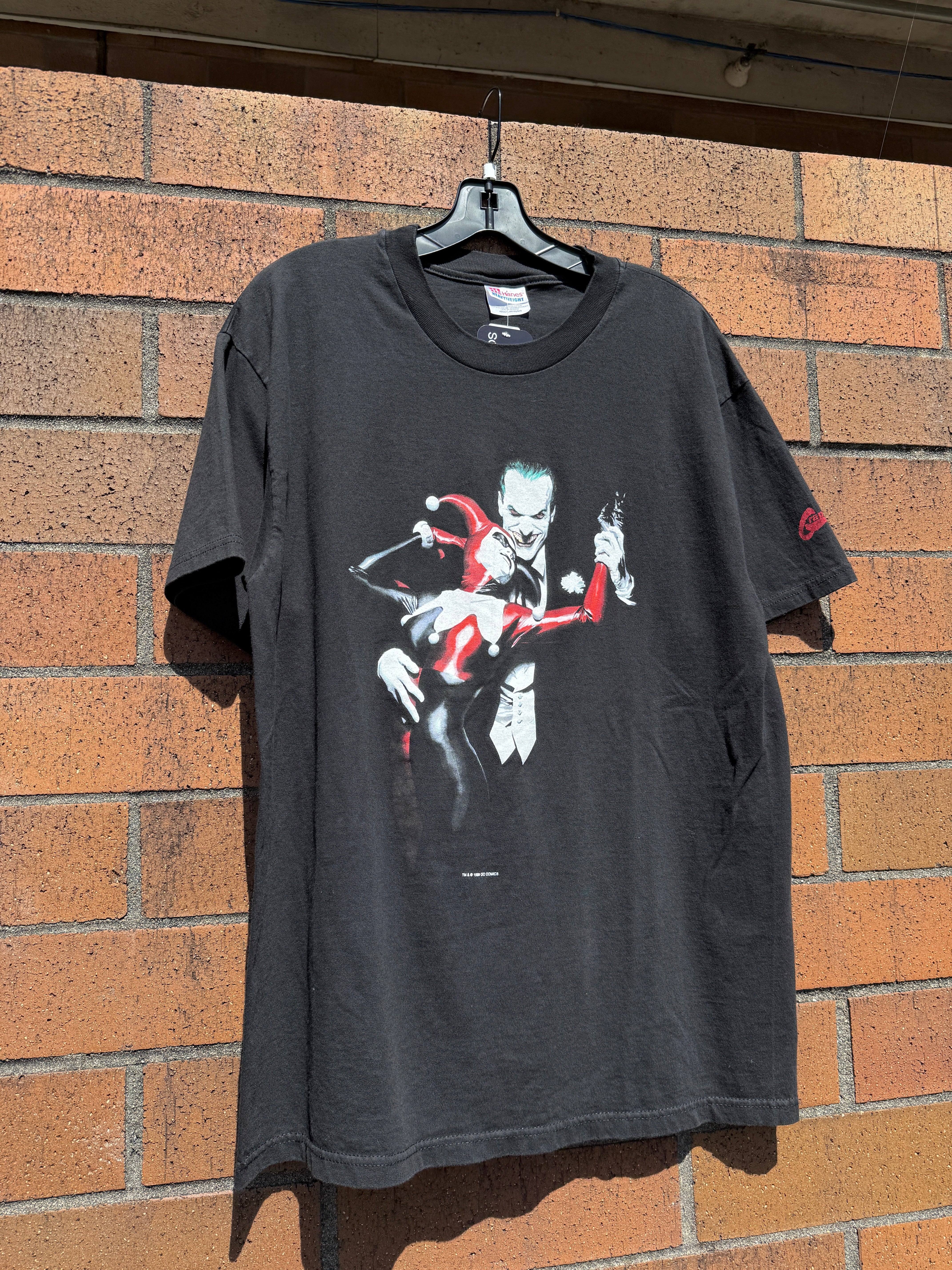 1999 Joker & Harley Quinn DC Comics Tee Size L