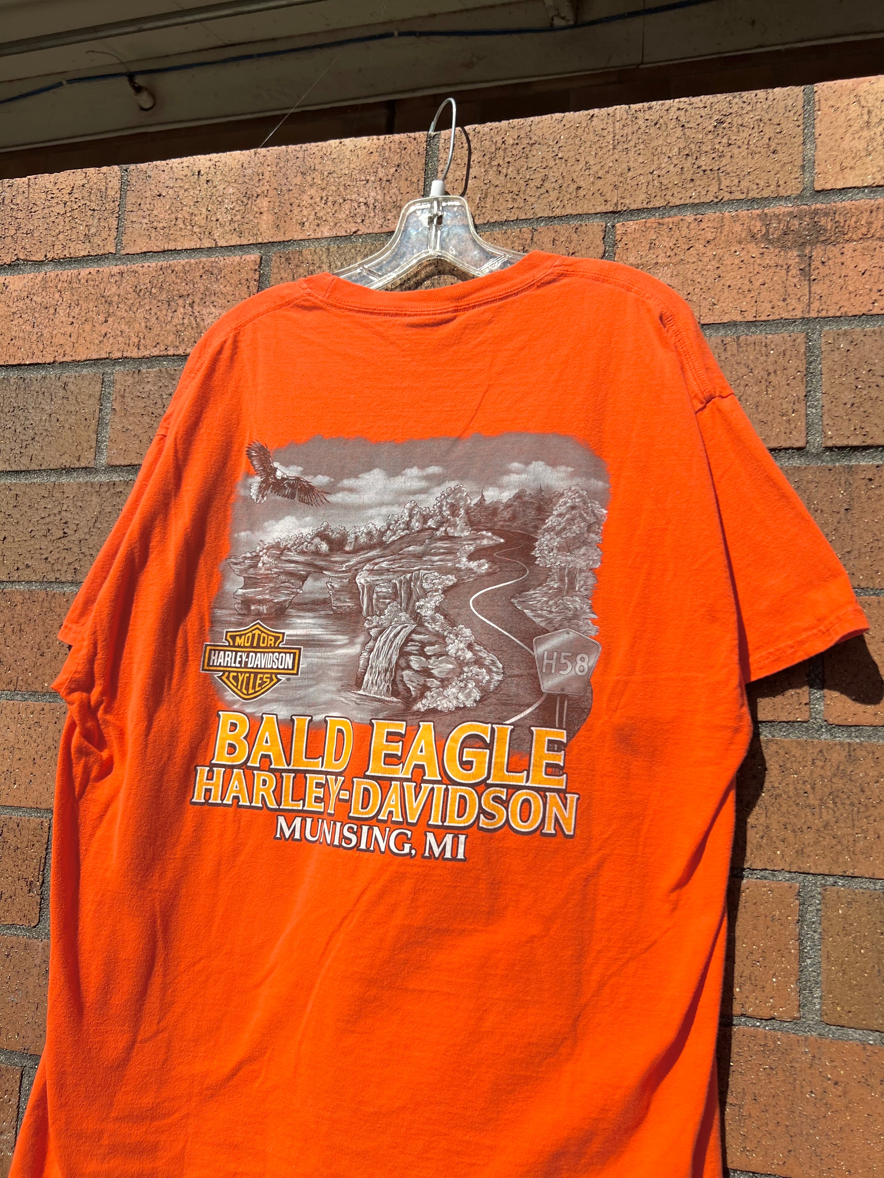 2018 Harley Davidson Bald Eagle Pocket Tee XL