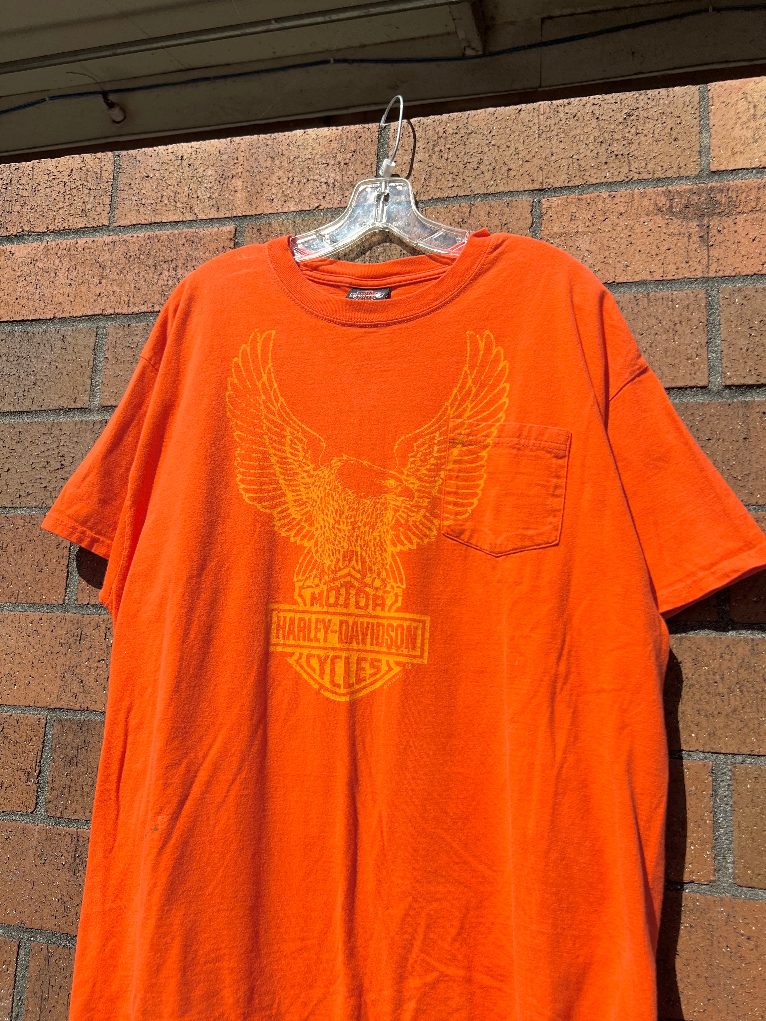 2018 Harley Davidson Bald Eagle Pocket Tee XL