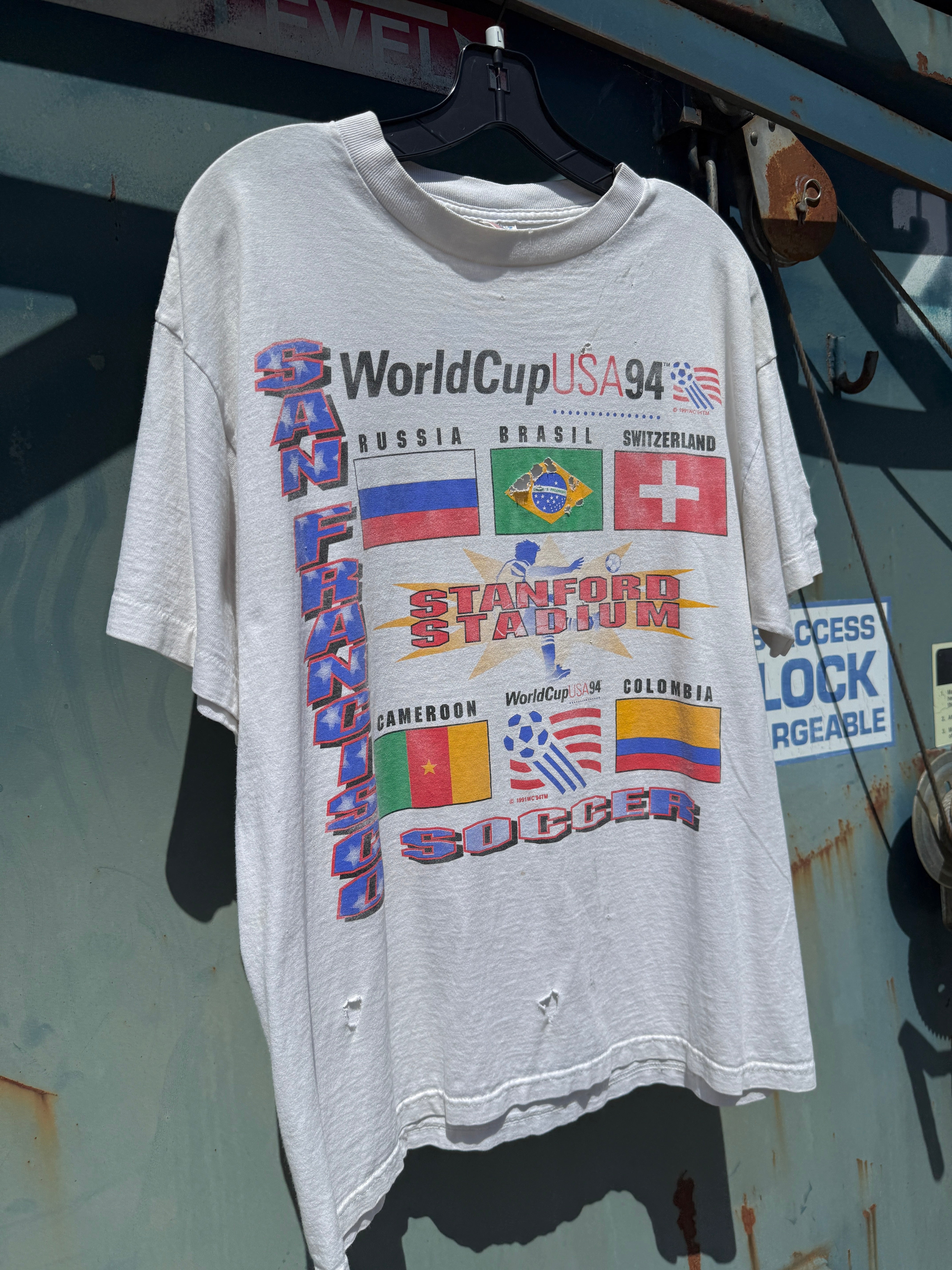1994 World Cup USA Stanford Stadium Tee Size L