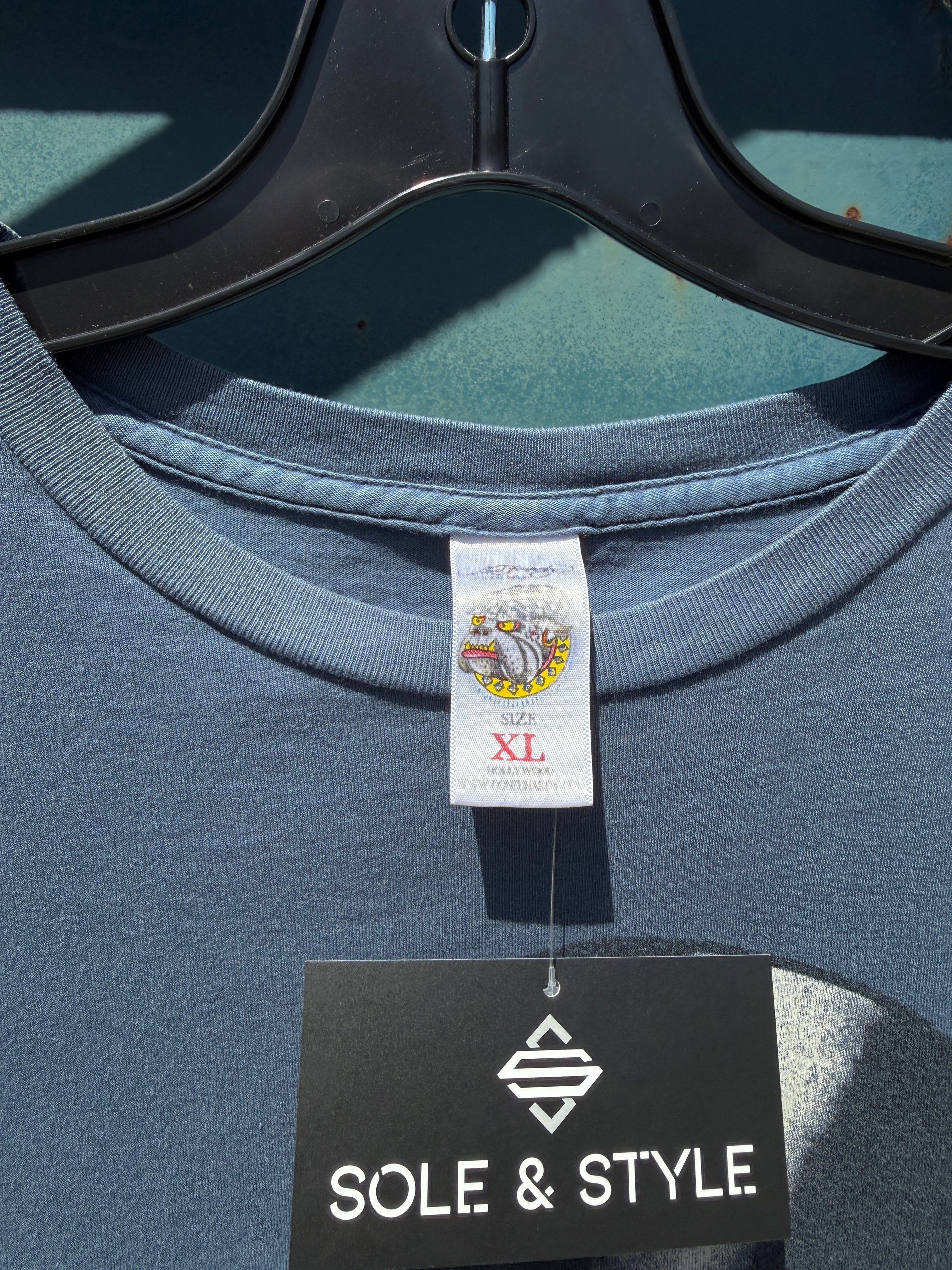 Y2K Ed Hardy Pirate Tee Sz XL