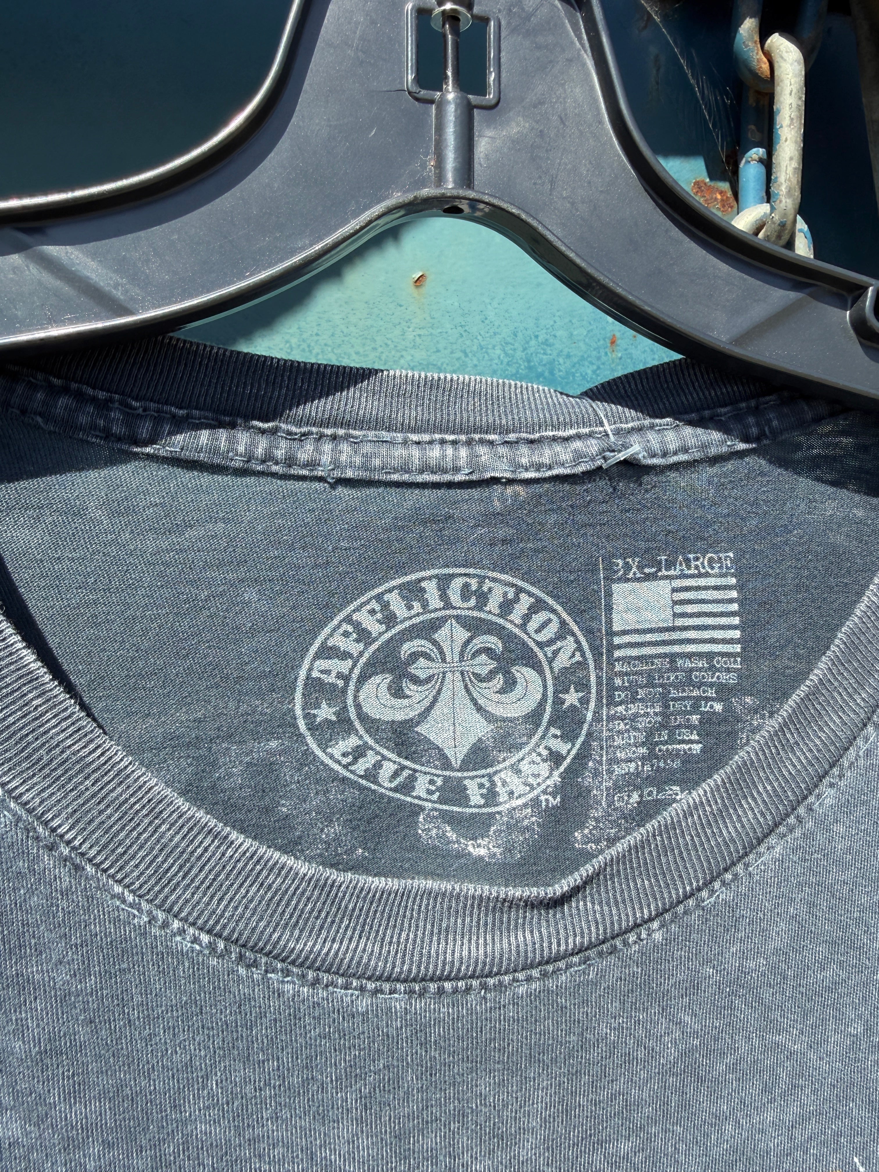 Y2K Affliction Live Fast Tee Size XXL