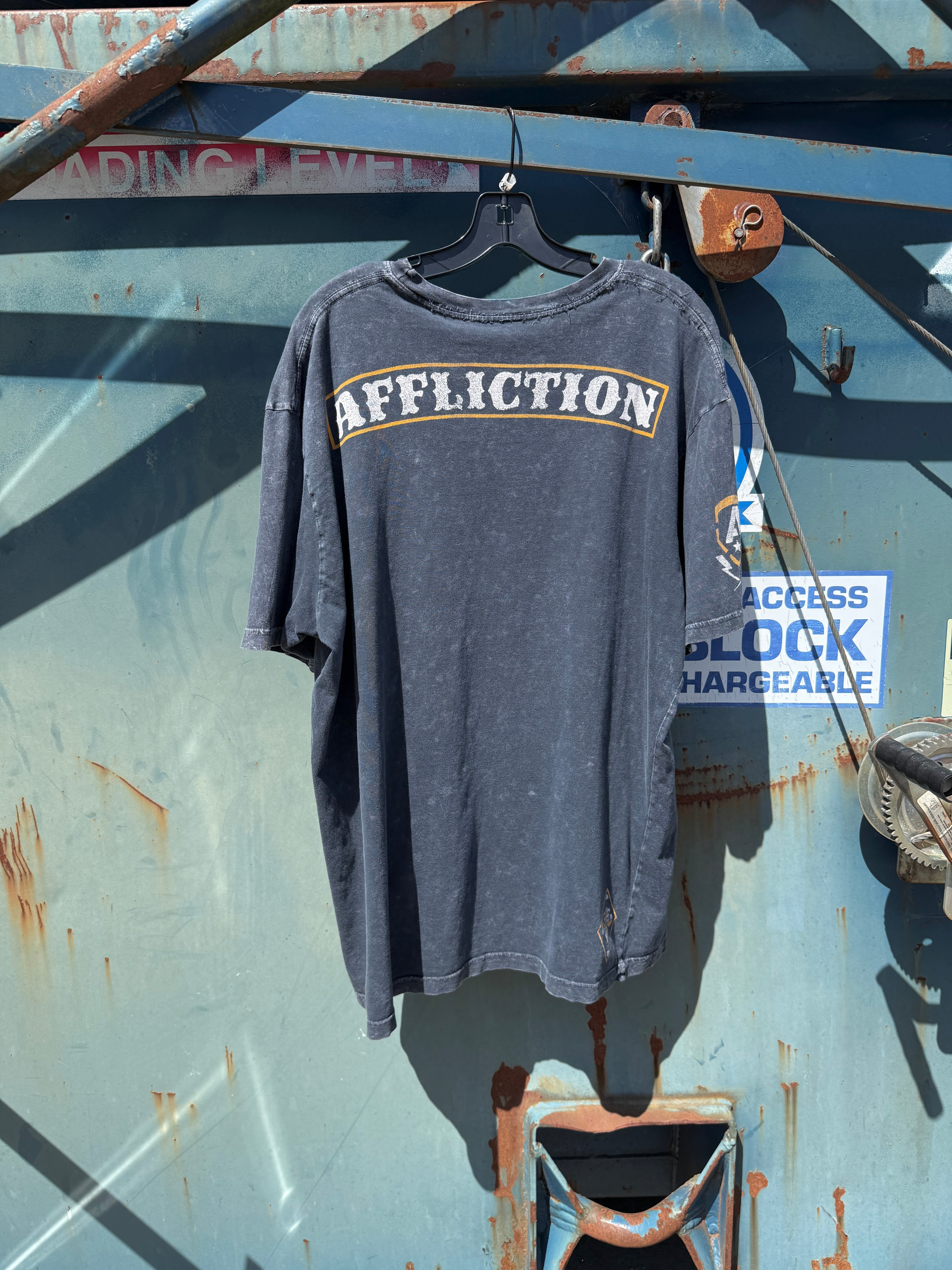 Y2K Affliction Live Fast Tee Size XXL