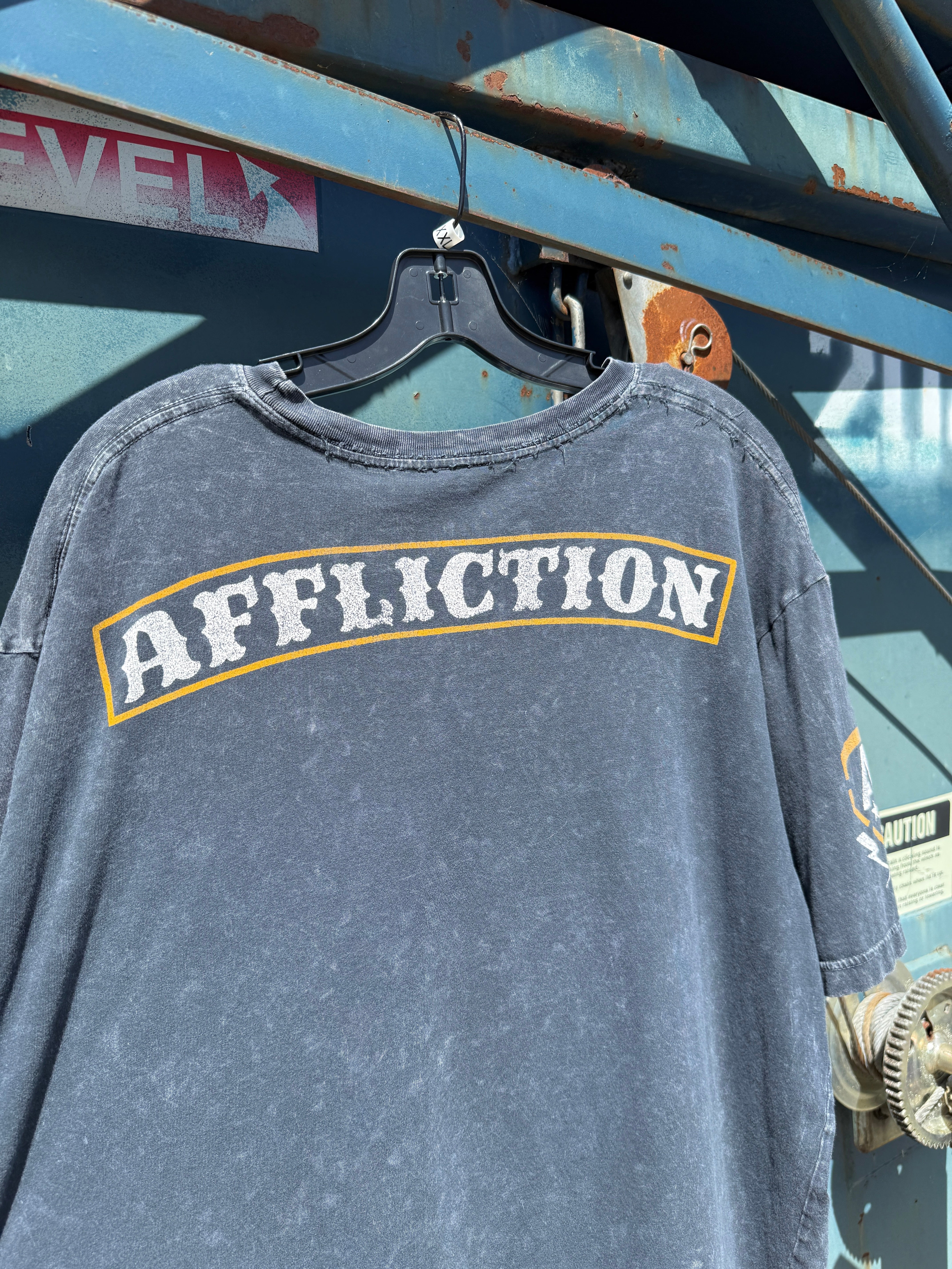 Y2K Affliction Live Fast Tee Size XXL