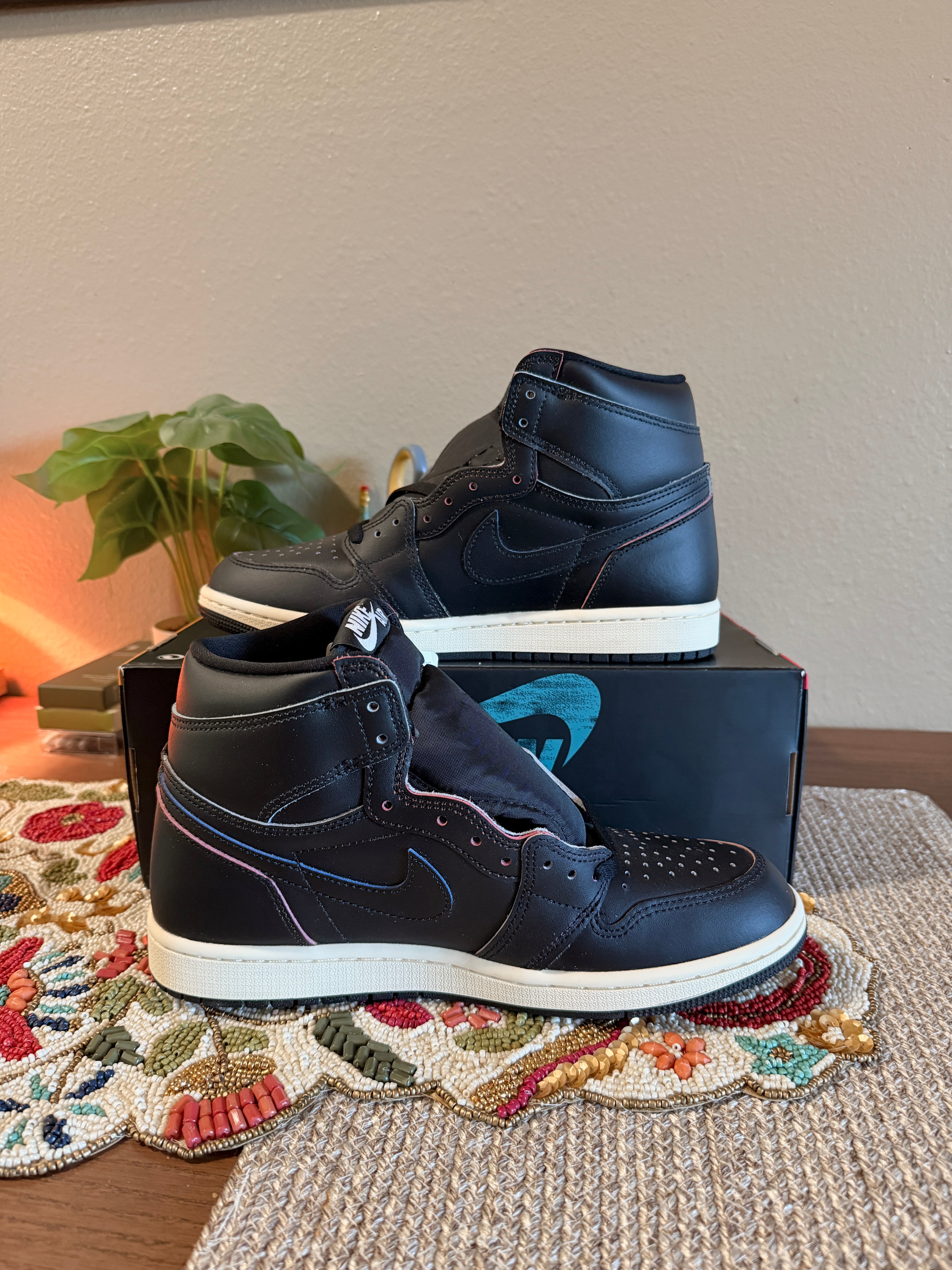 Jordan 1 Retro High OG Self Expression Size 8.5 MISSING LID