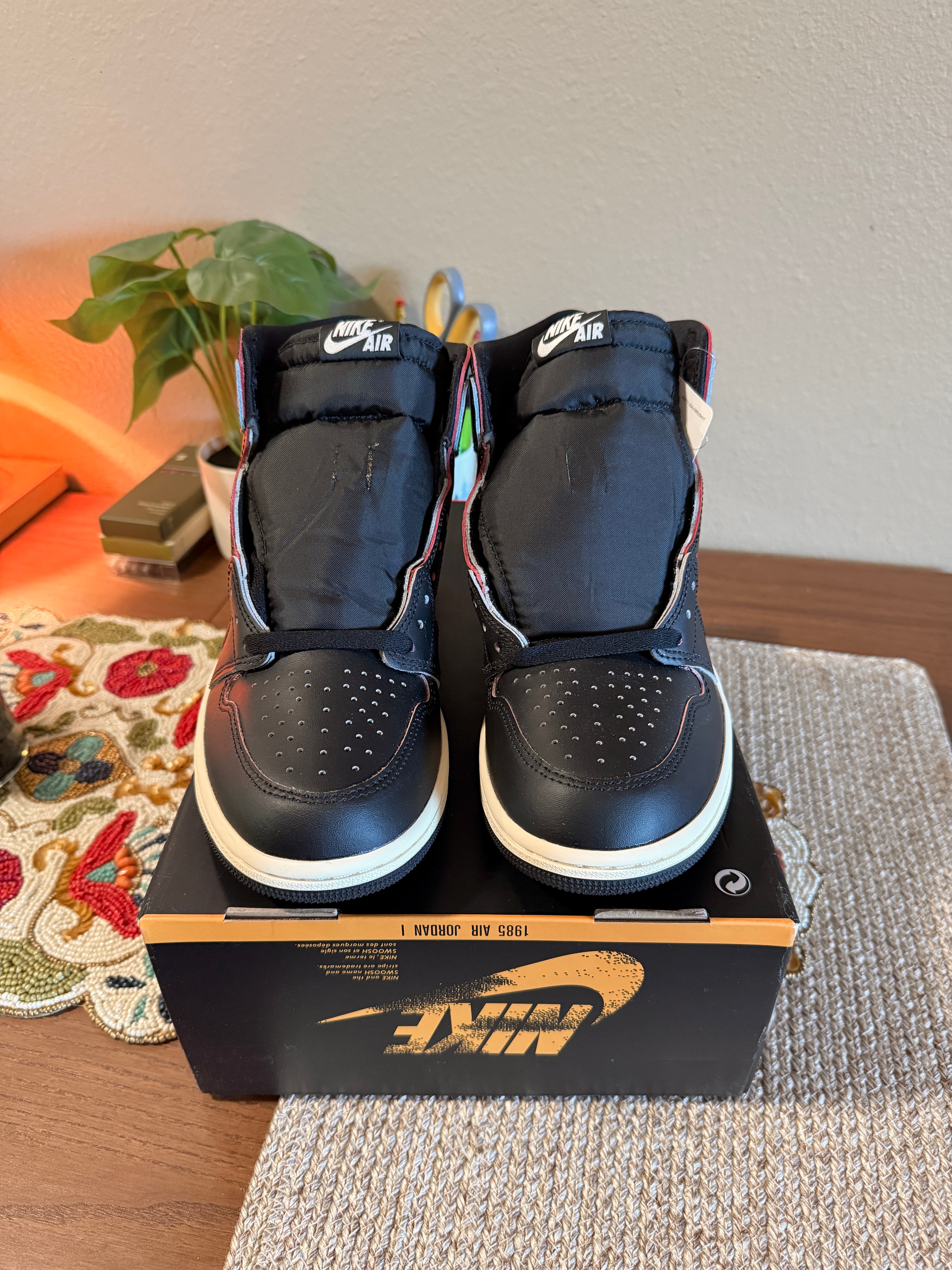 Jordan 1 Retro High OG Self Expression Size 8.5 MISSING LID