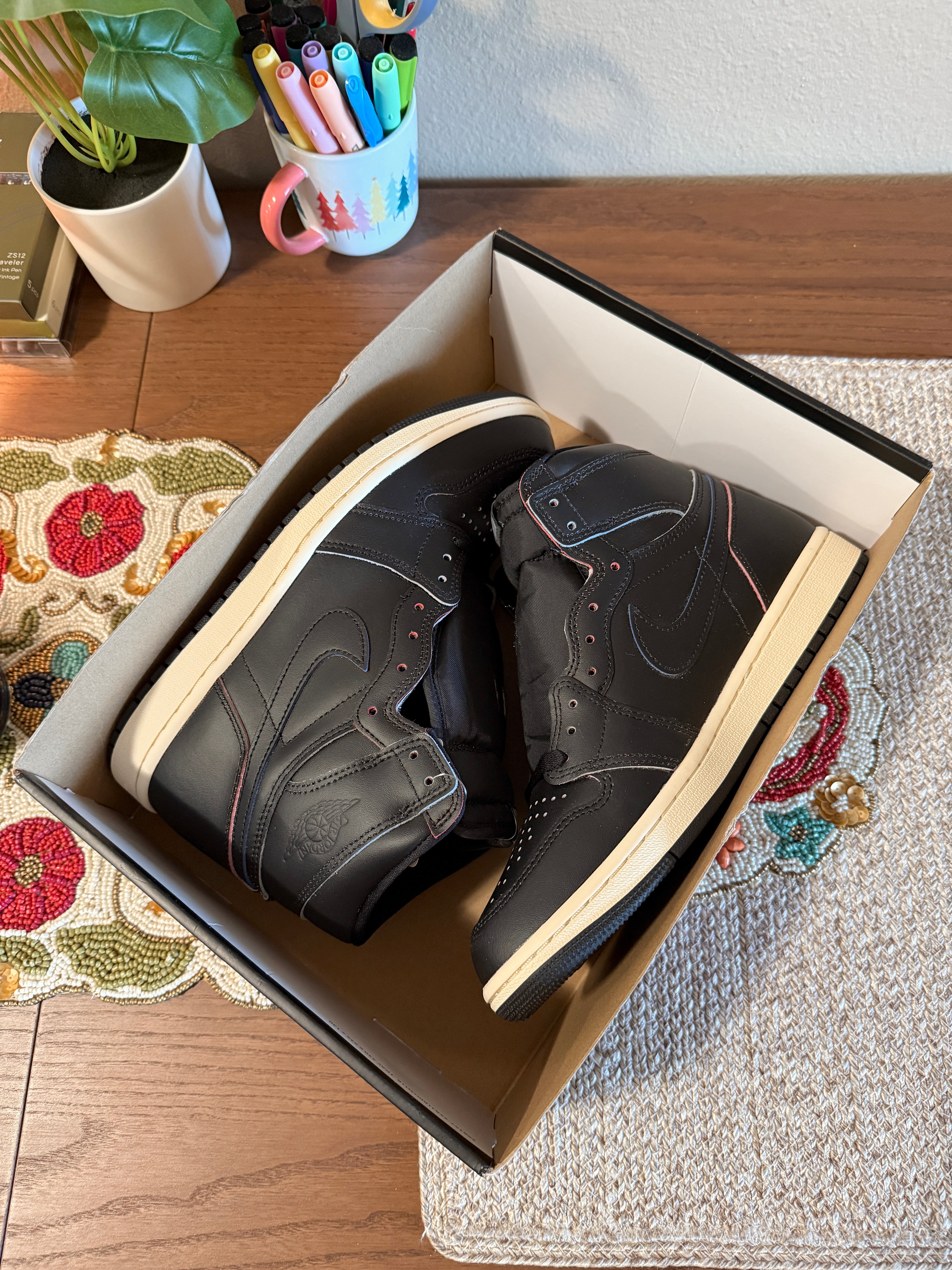 Jordan 1 Retro High OG Self Expression Size 8.5 MISSING LID