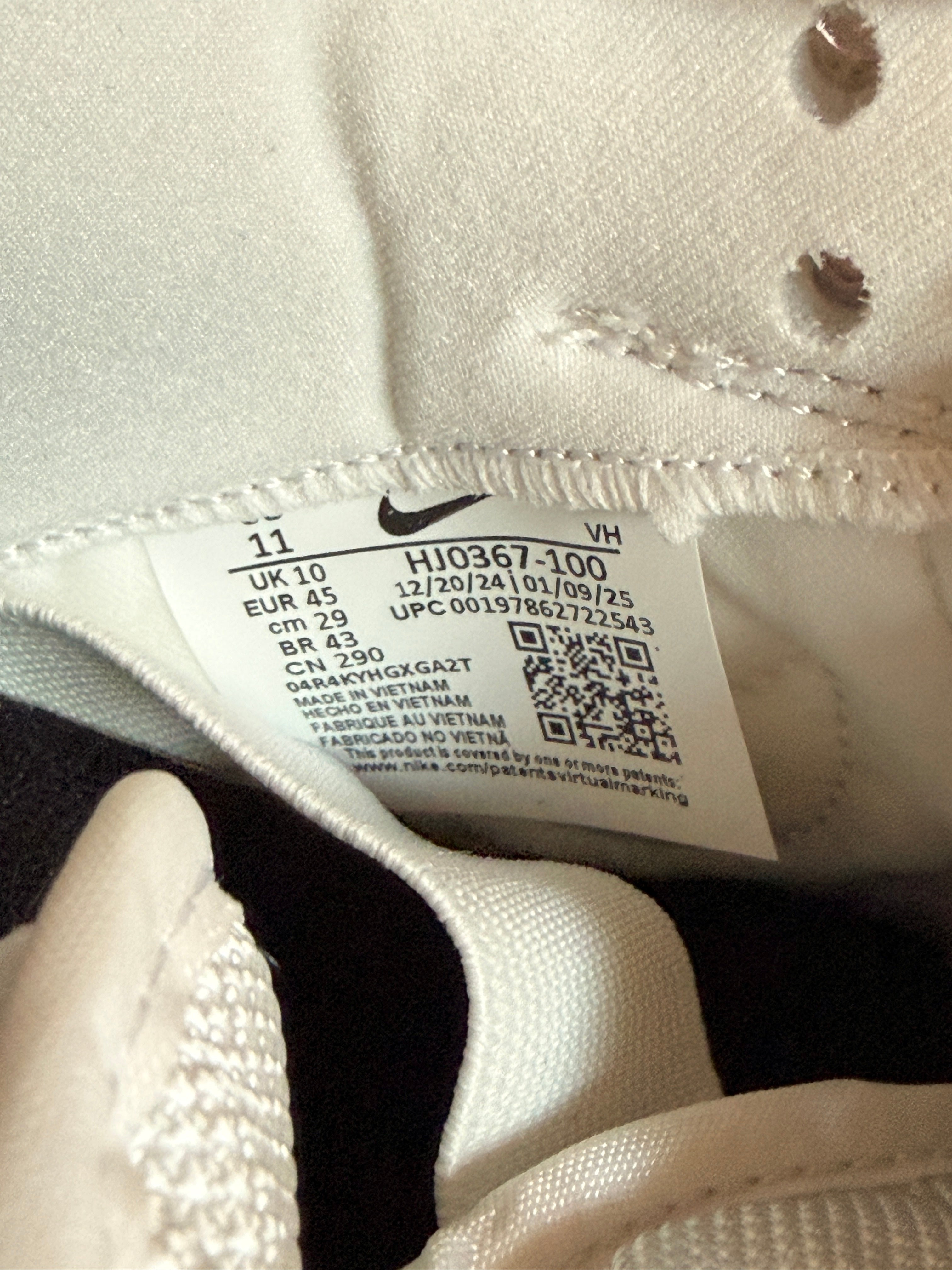 Nike SB Dunk Low Pro B Pale Ivory Size 11 MISSING LID