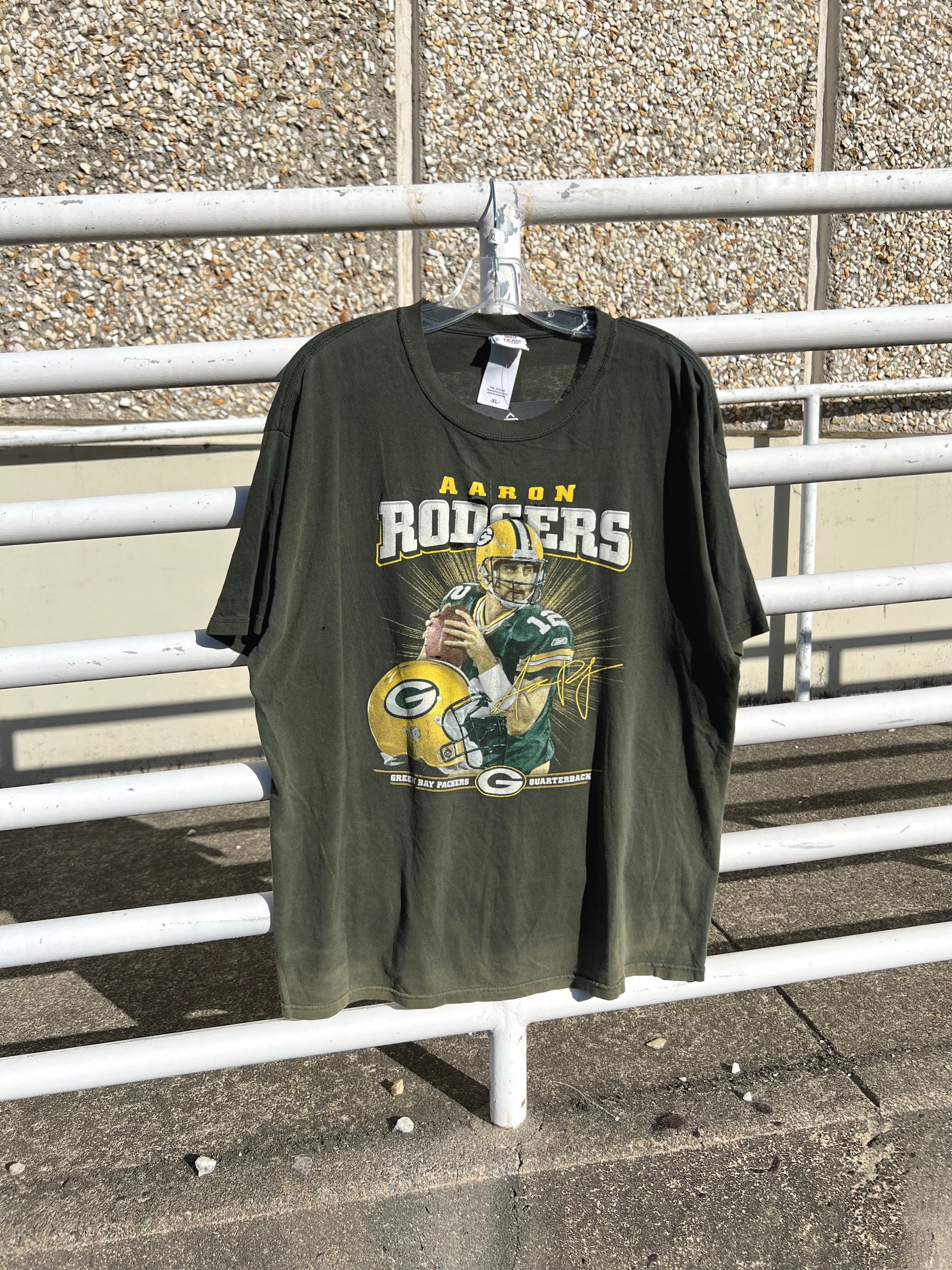 Y2K Aaron Rodgers Packers Tee XL