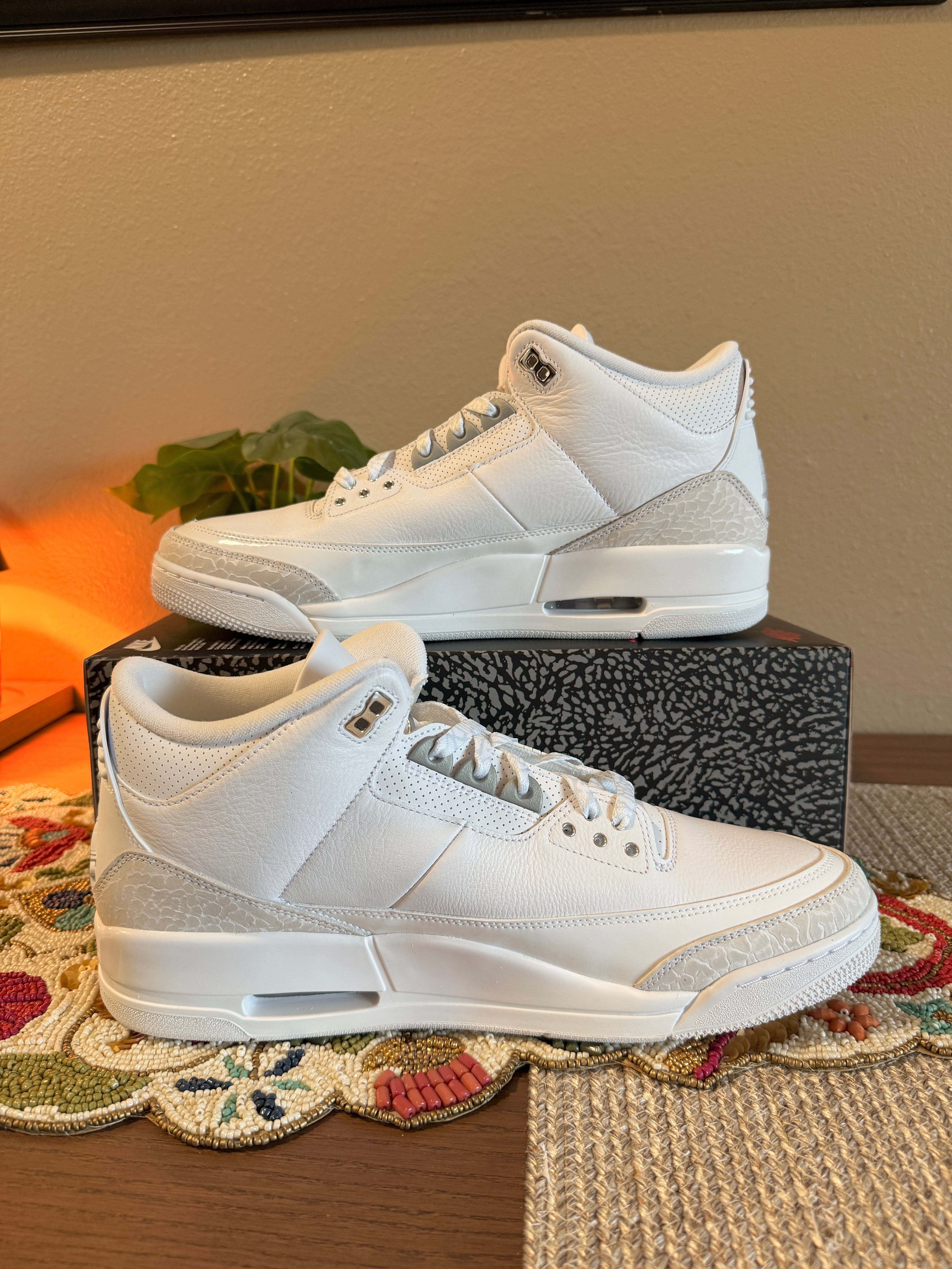 Jordan 3 Retro Pure Money (2025) Size 12 MISSING LID