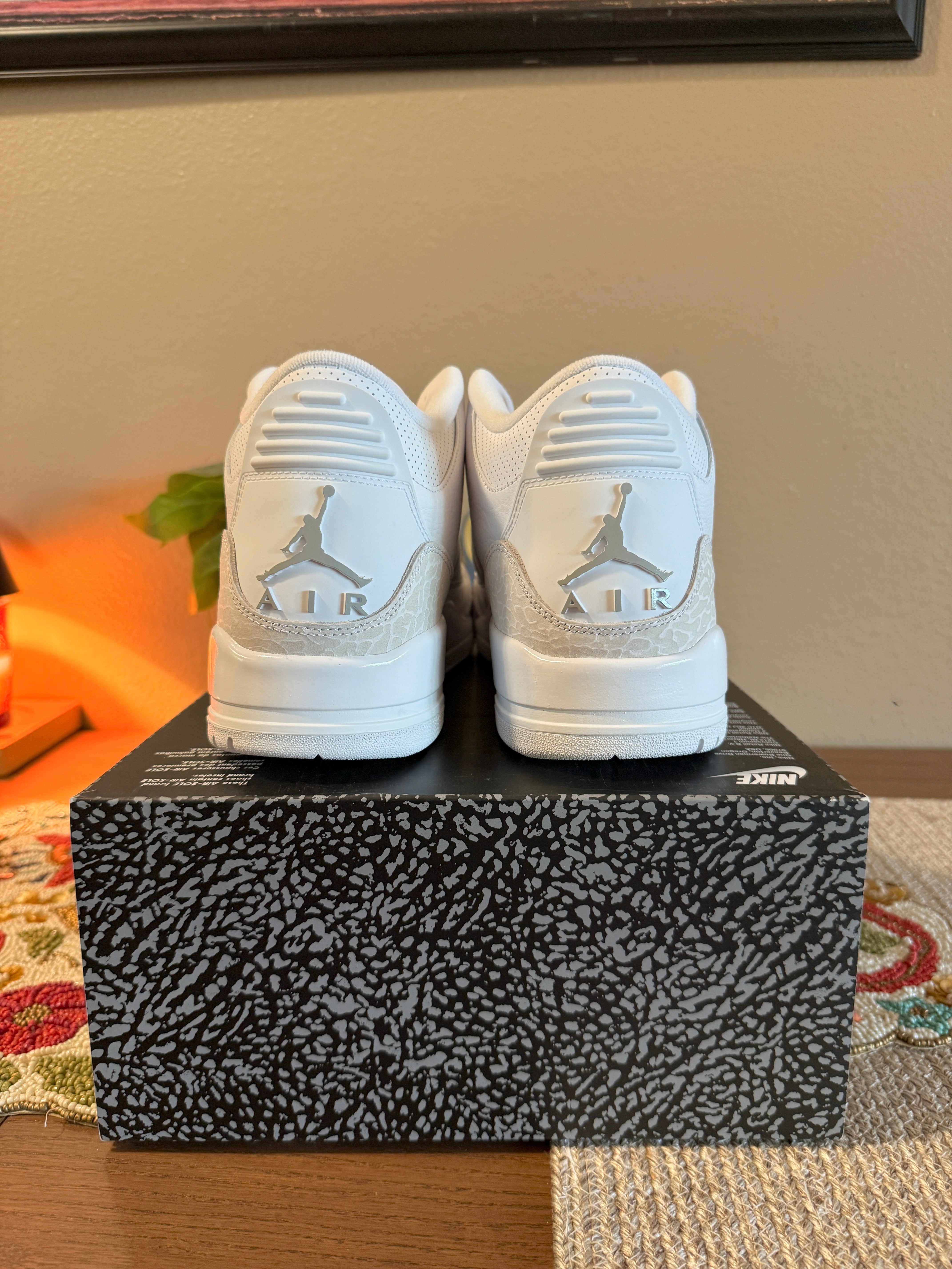 Jordan 3 Retro Pure Money (2025) Size 12 MISSING LID