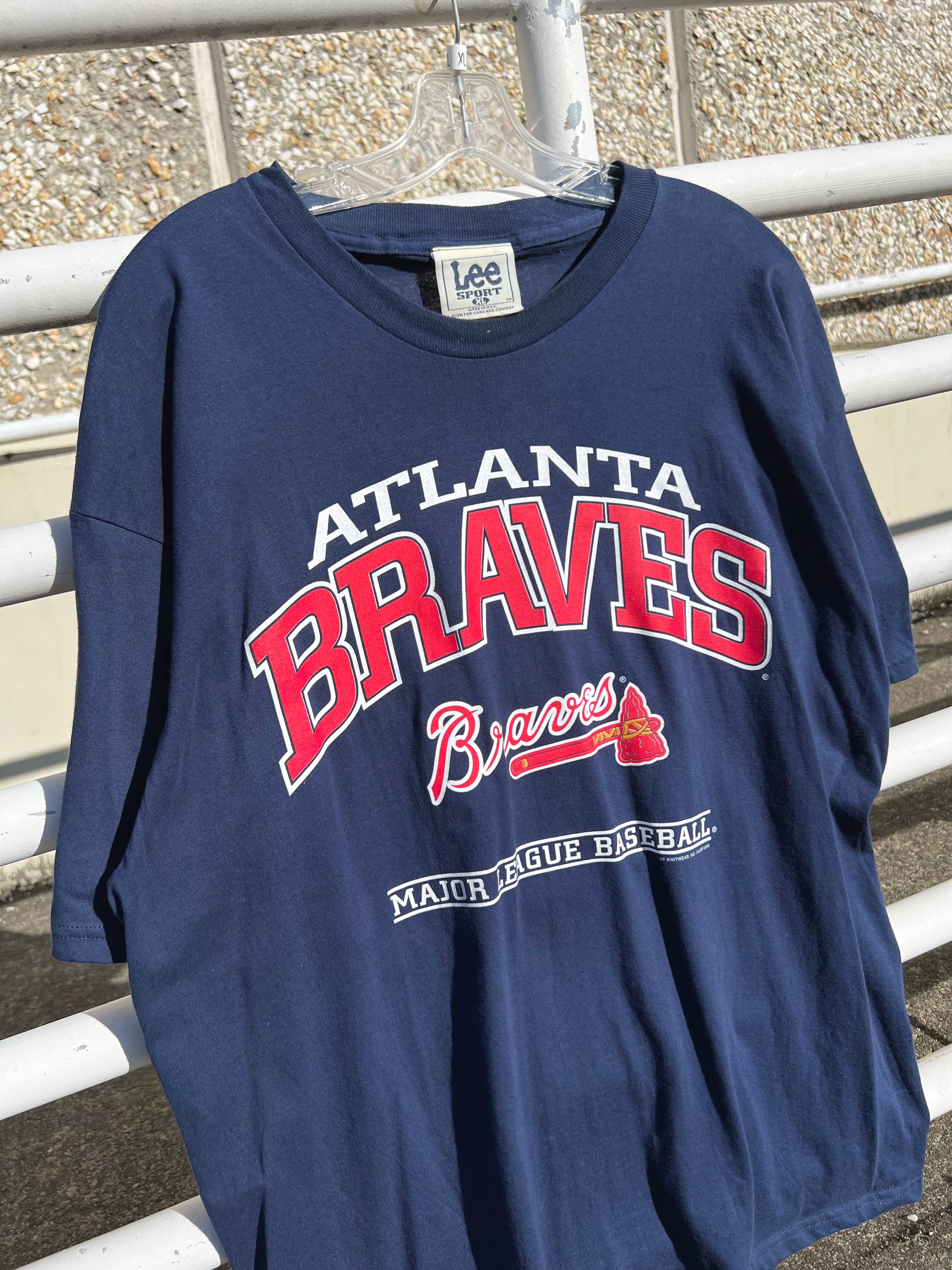 2000 Atlanta Braves Lee Sport Tee XL