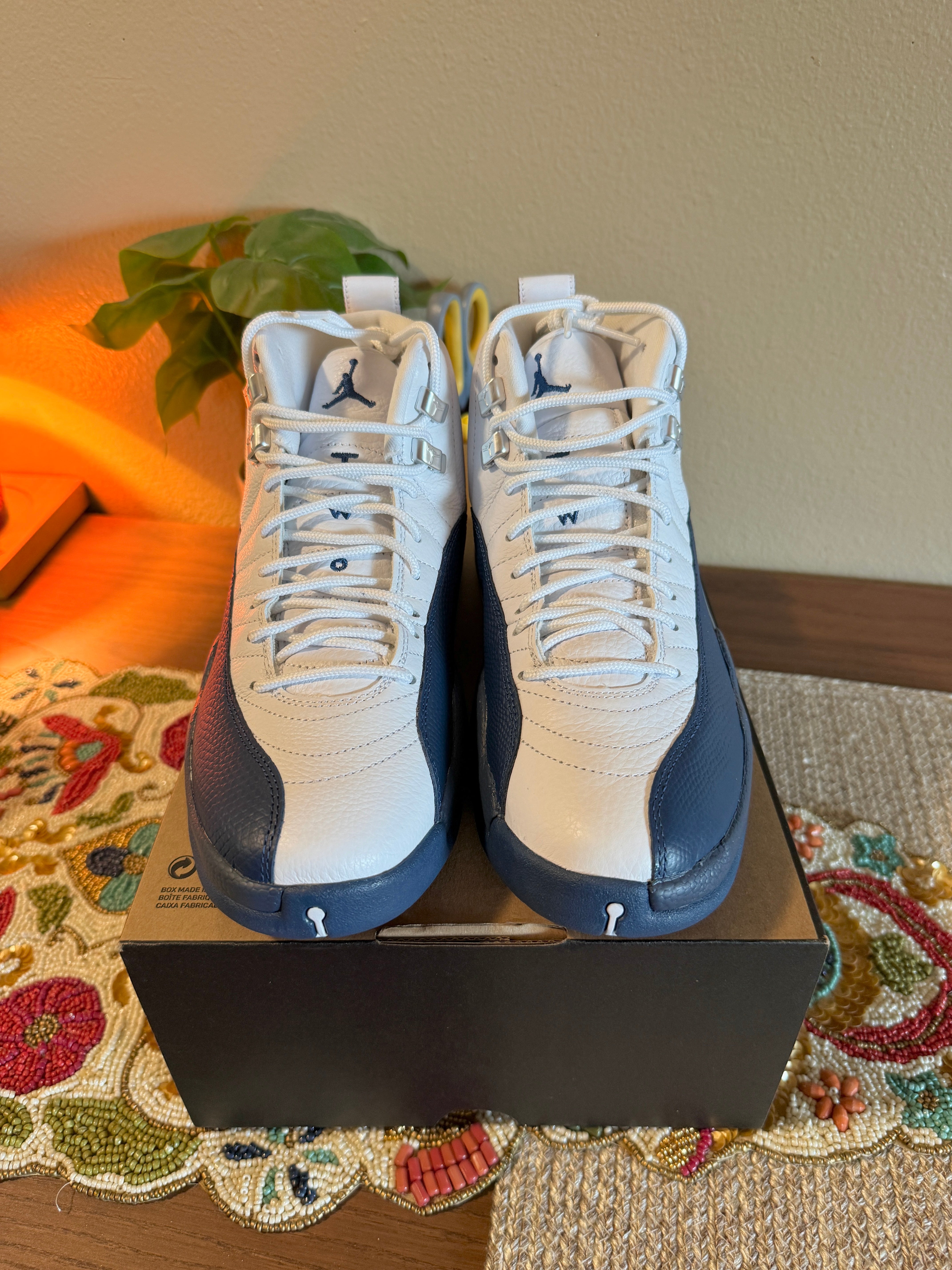 Jordan 12 Retro French Blue (2025) Size 8 MISSING LID