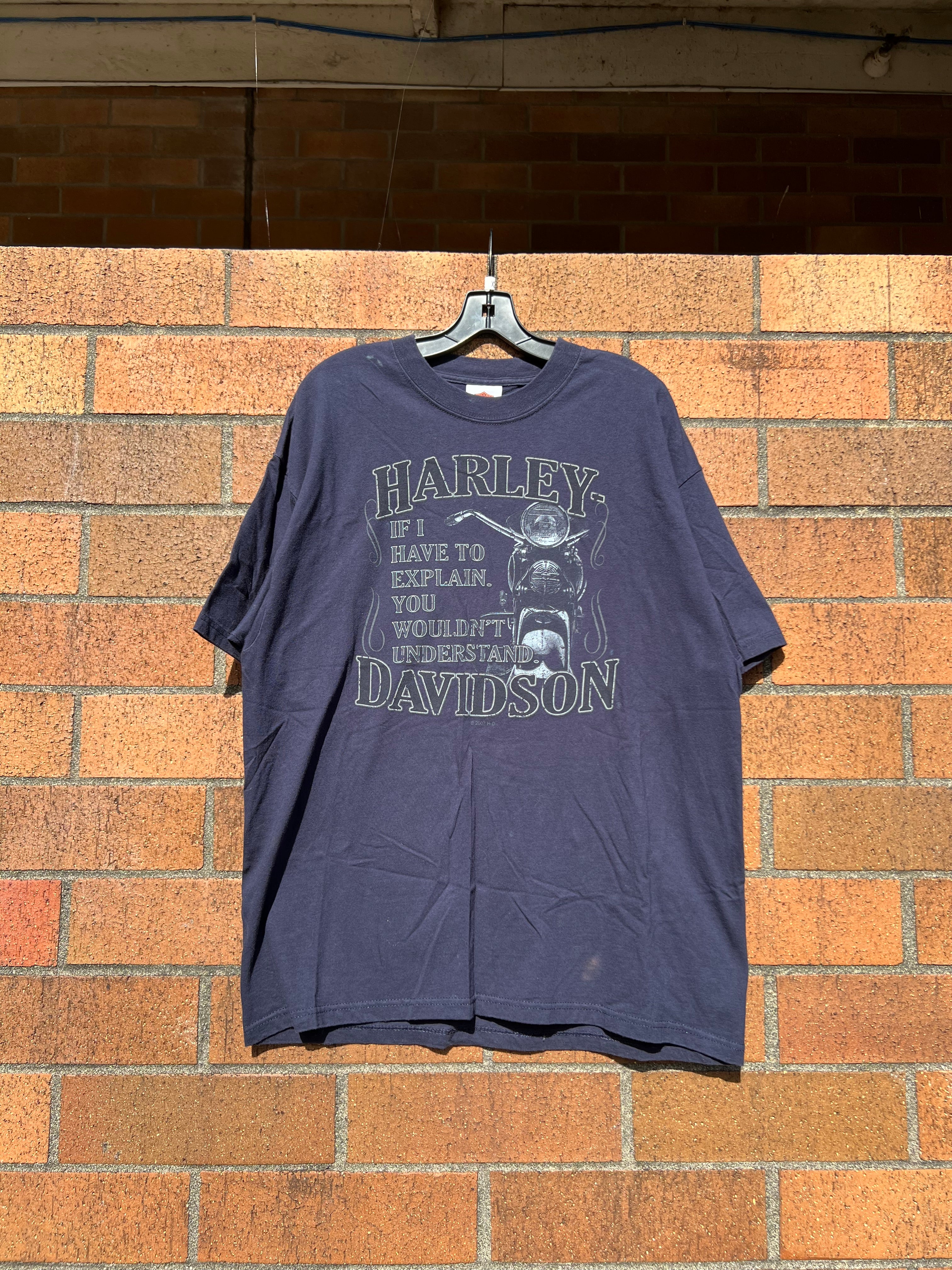 2007 Harley Davidson Olympia Tee XL