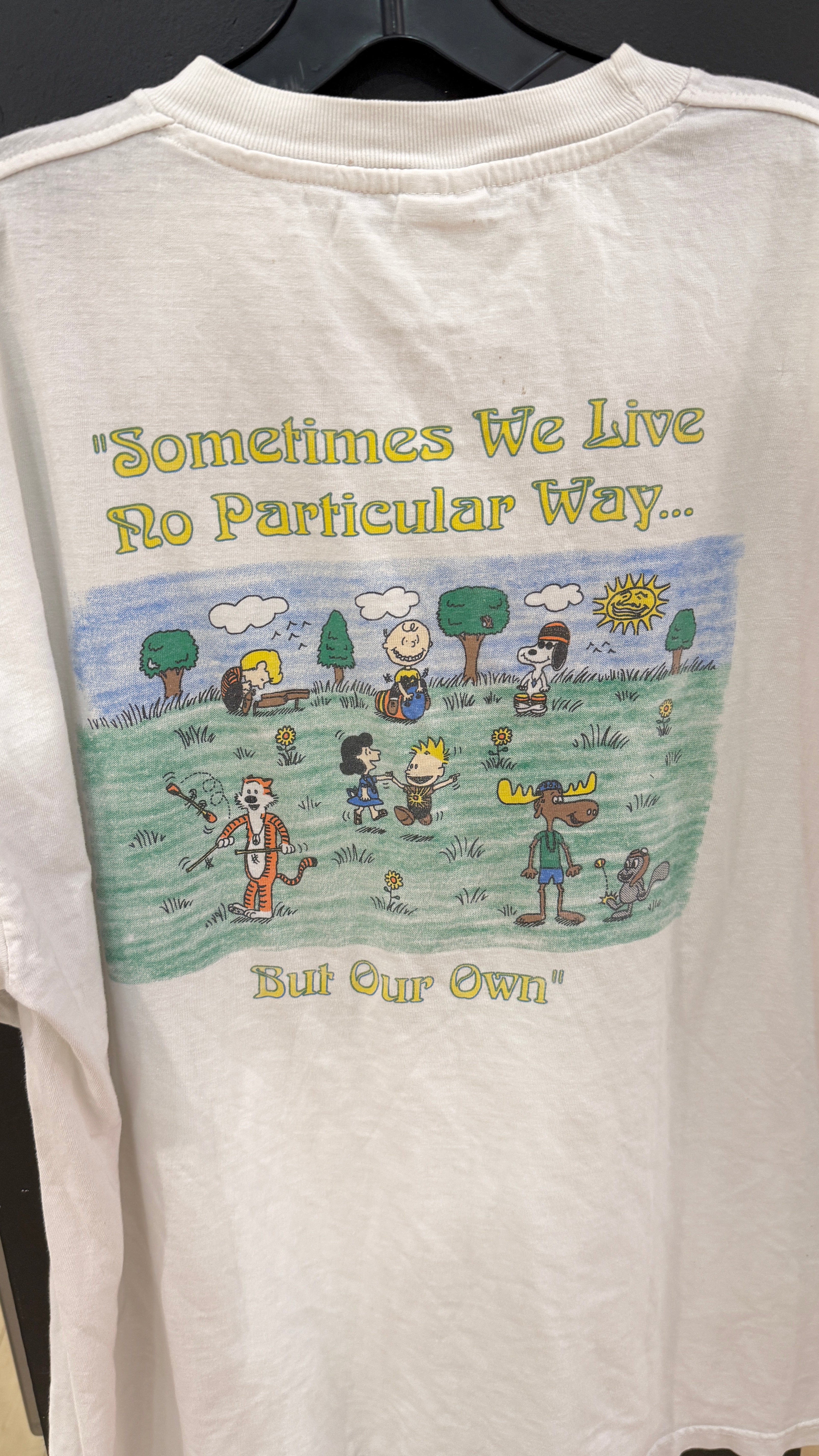 1995 Grateful Dead Tour Bootleg Lot Tee Sz XL