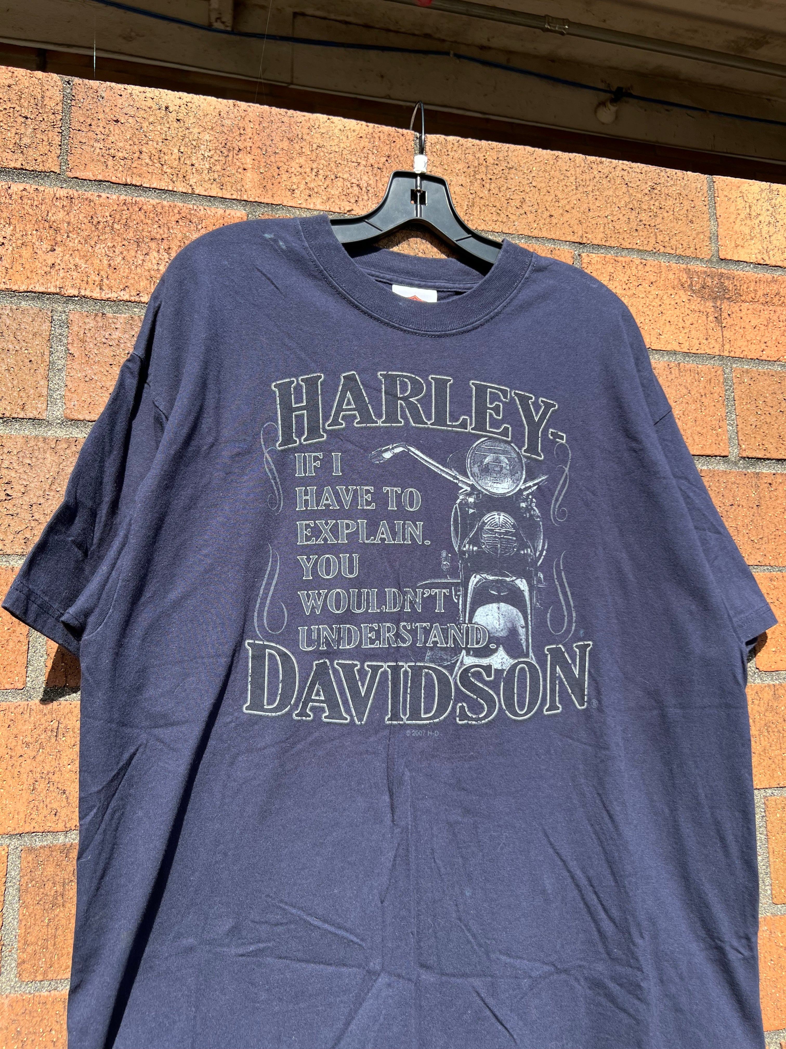 2007 Harley Davidson Olympia Tee XL