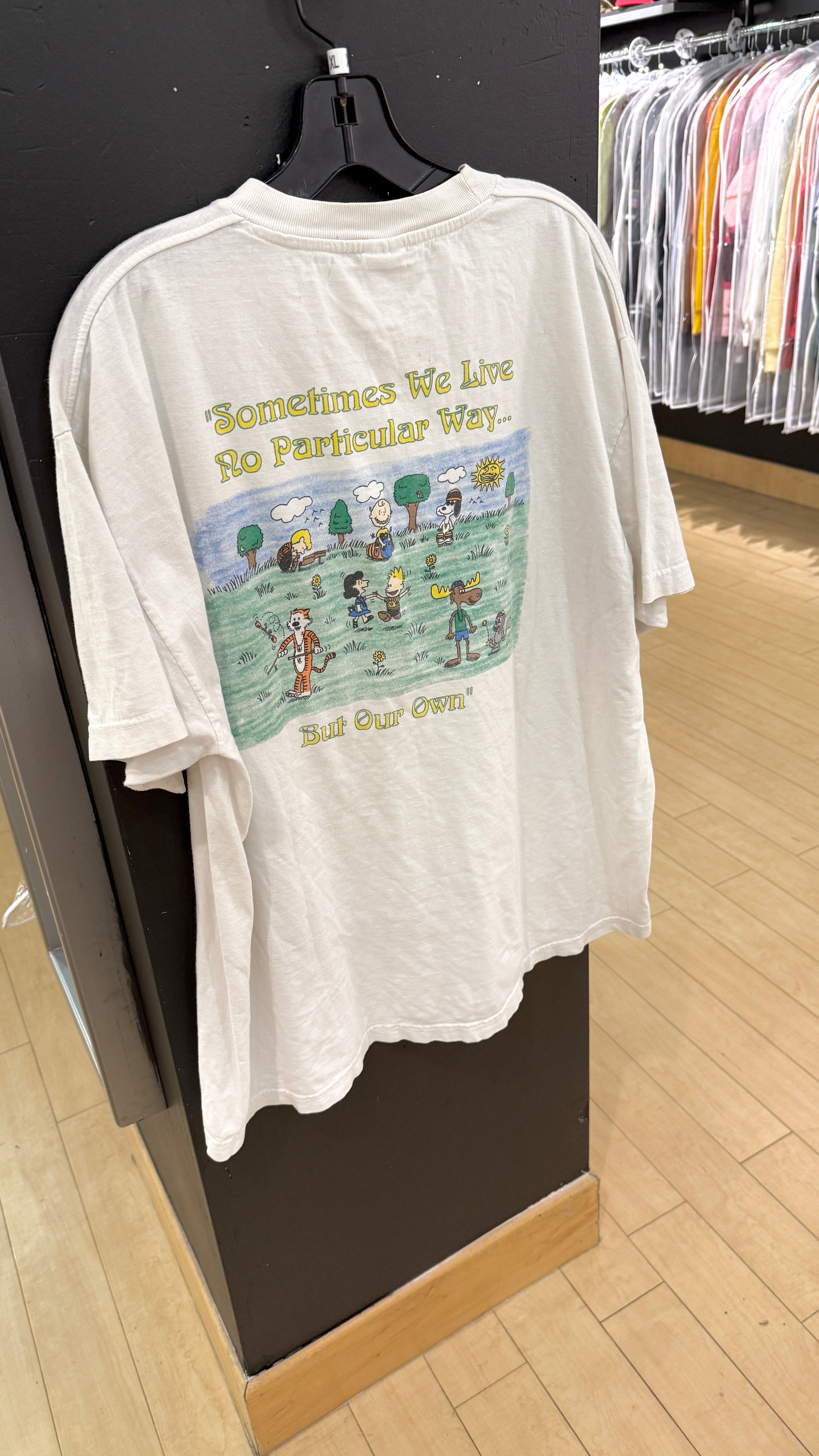 1995 Grateful Dead Tour Bootleg Lot Tee Sz XL