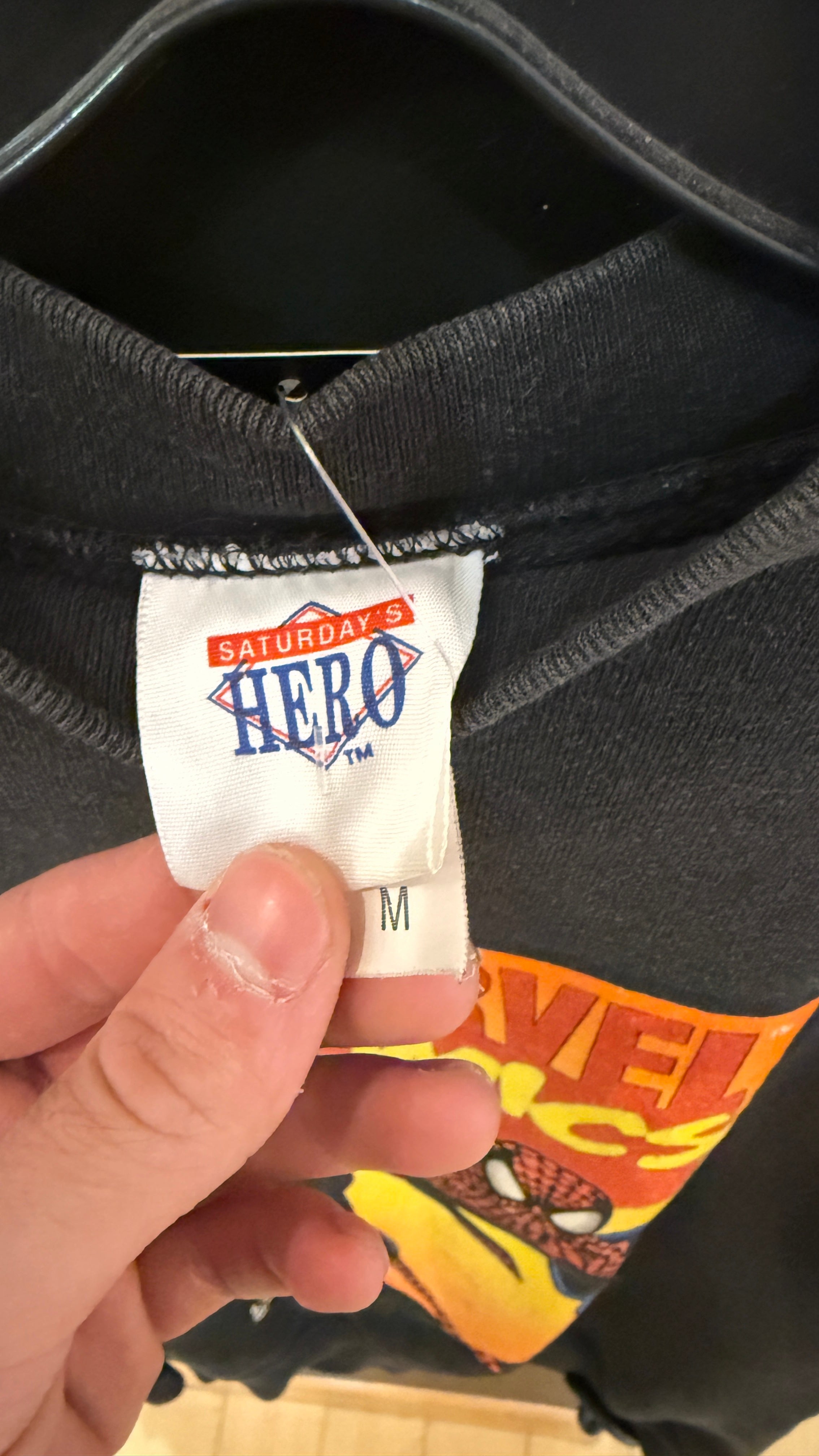 1993 Marvel Comics Spiderman Crewneck Sz M