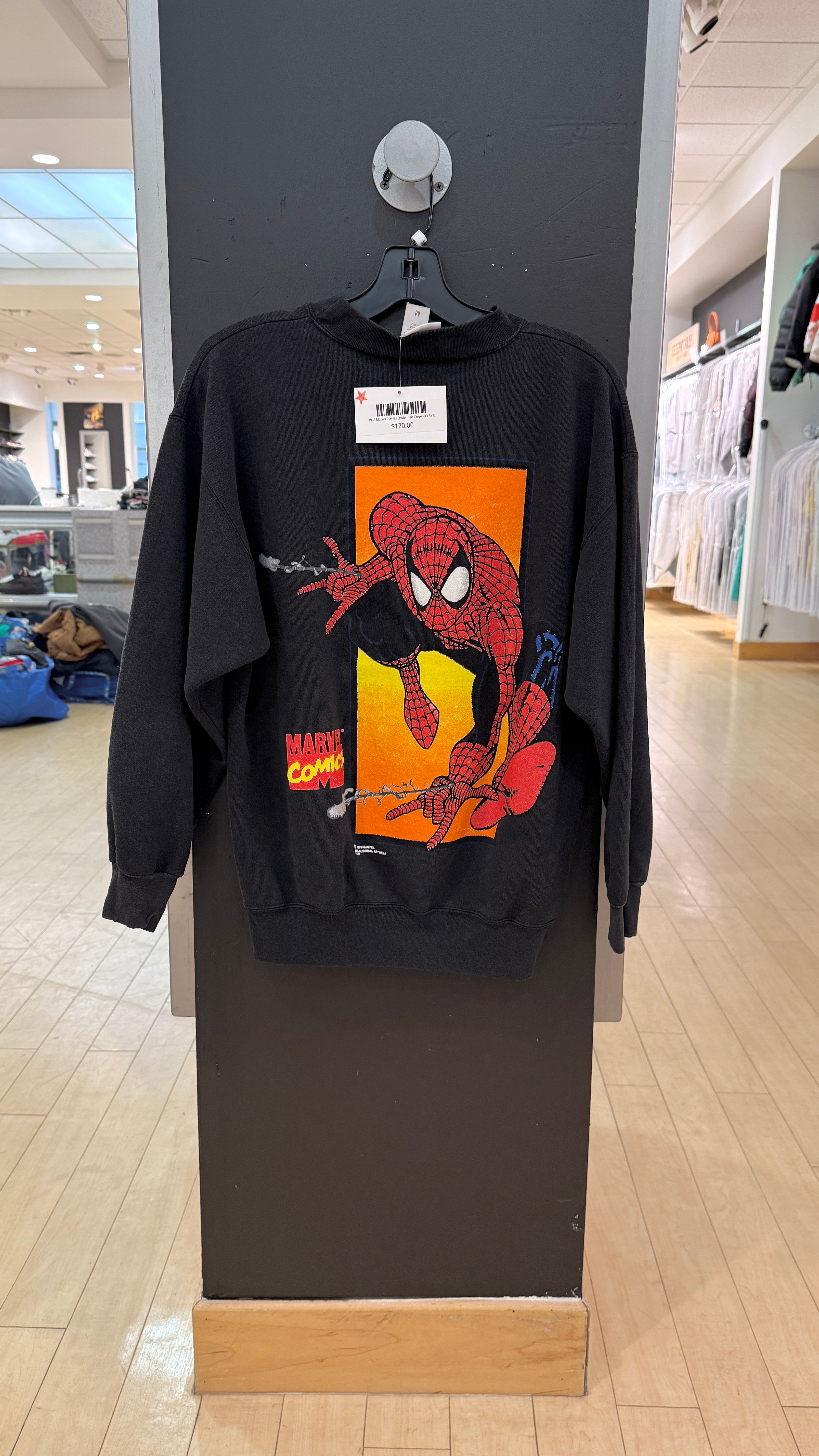 1993 Marvel Comics Spiderman Crewneck Sz M