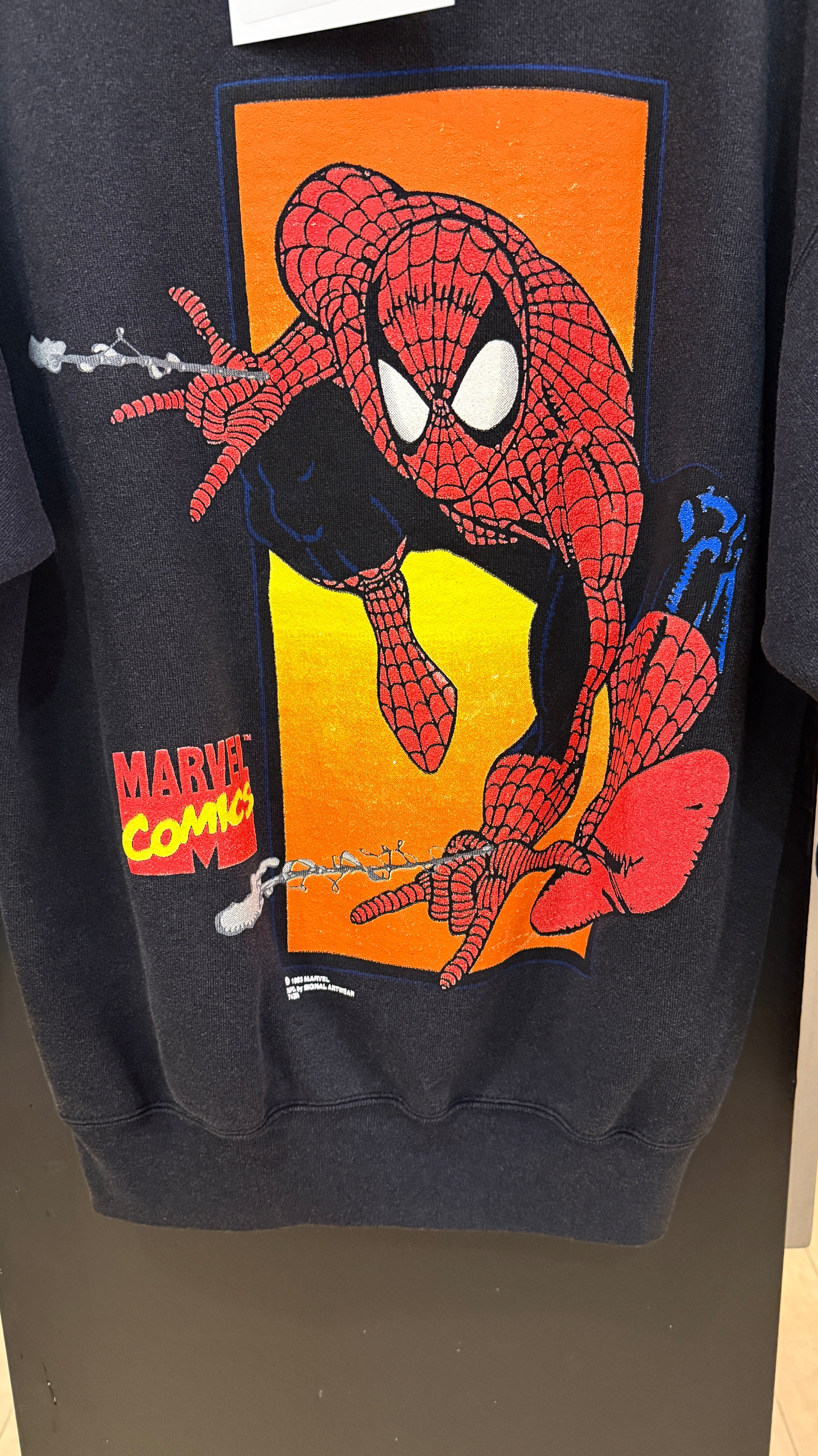 1993 Marvel Comics Spiderman Crewneck Sz M