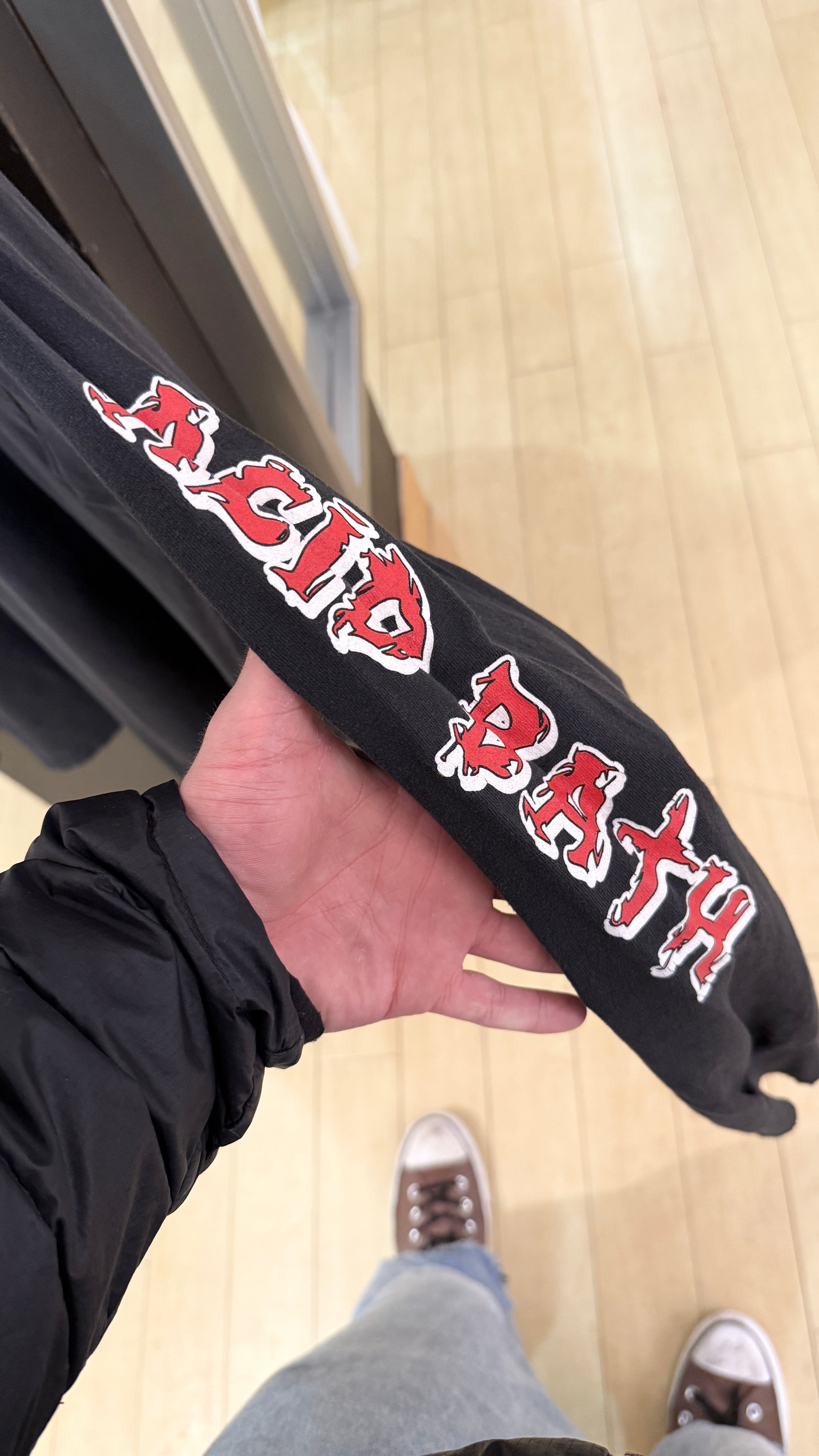 Y2K Acid Bath When the Kite String Pops Long Sleeve Tee Sz XXL