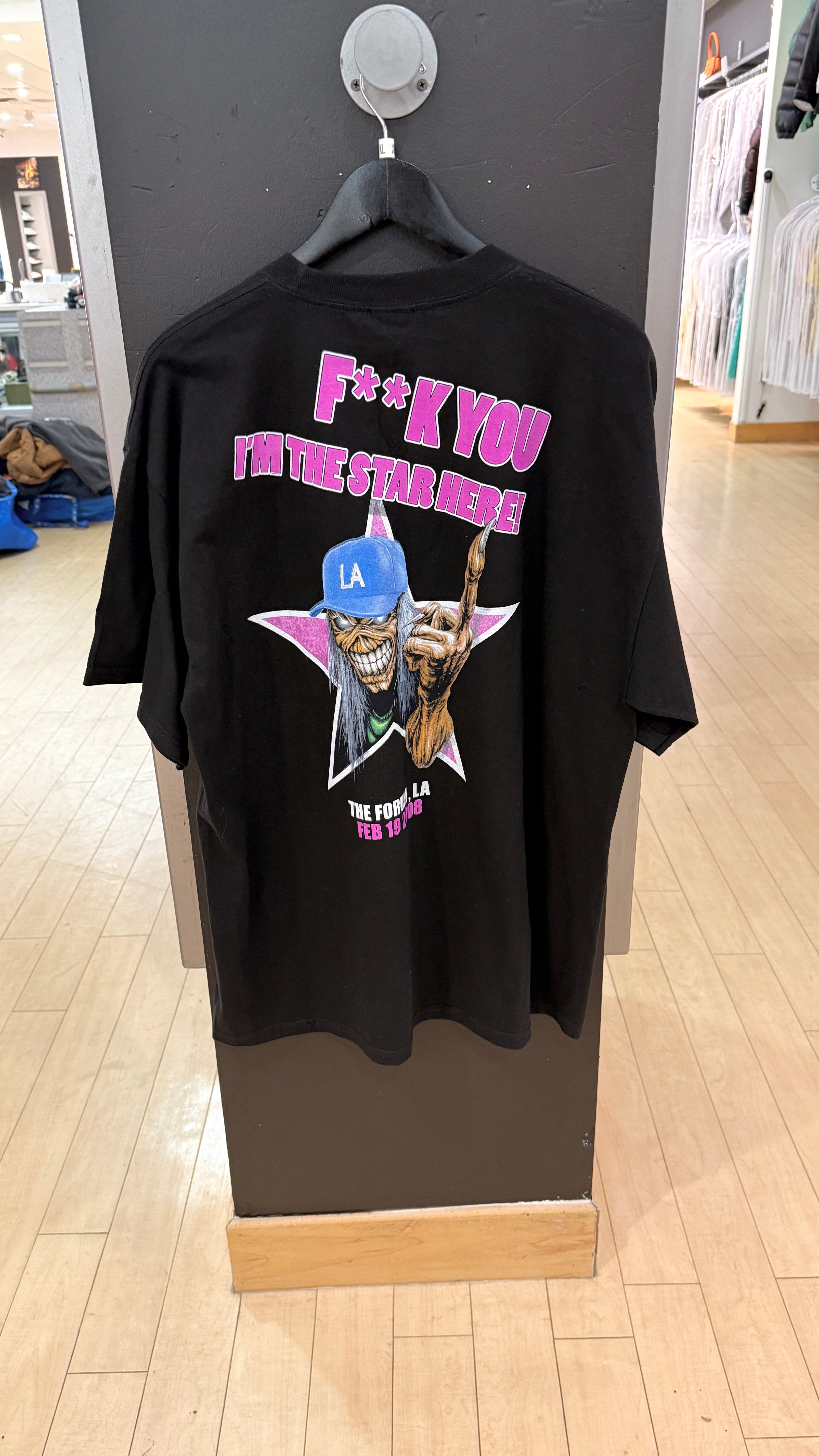 2008 Iron Maiden The Forum LA Tee NWOT Sz XL